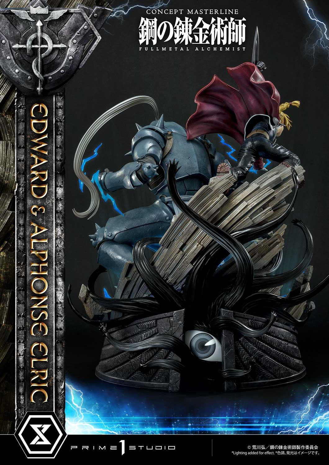 Hagane no Renkinjutsushi Fullmetal Alchemist - Alphonse Elric - Edward Elric - Concept Masterline  (CMFMA-01DX) - 1/6 - DX Version (Prime 1 Studio) photo 22