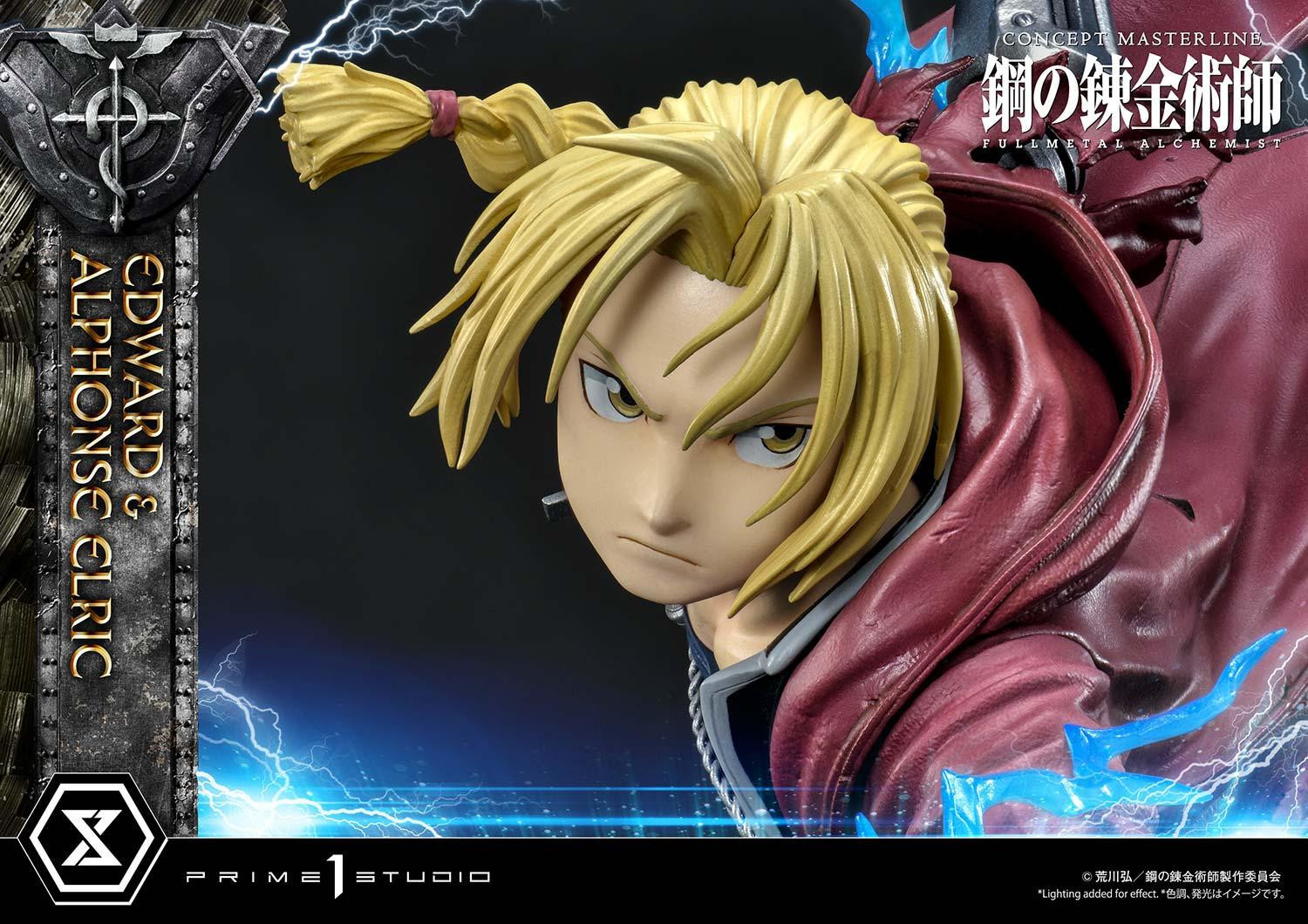 Hagane no Renkinjutsushi Fullmetal Alchemist - Alphonse Elric - Edward Elric - Concept Masterline  (CMFMA-01DX) - 1/6 - DX Version (Prime 1 Studio) photo 25