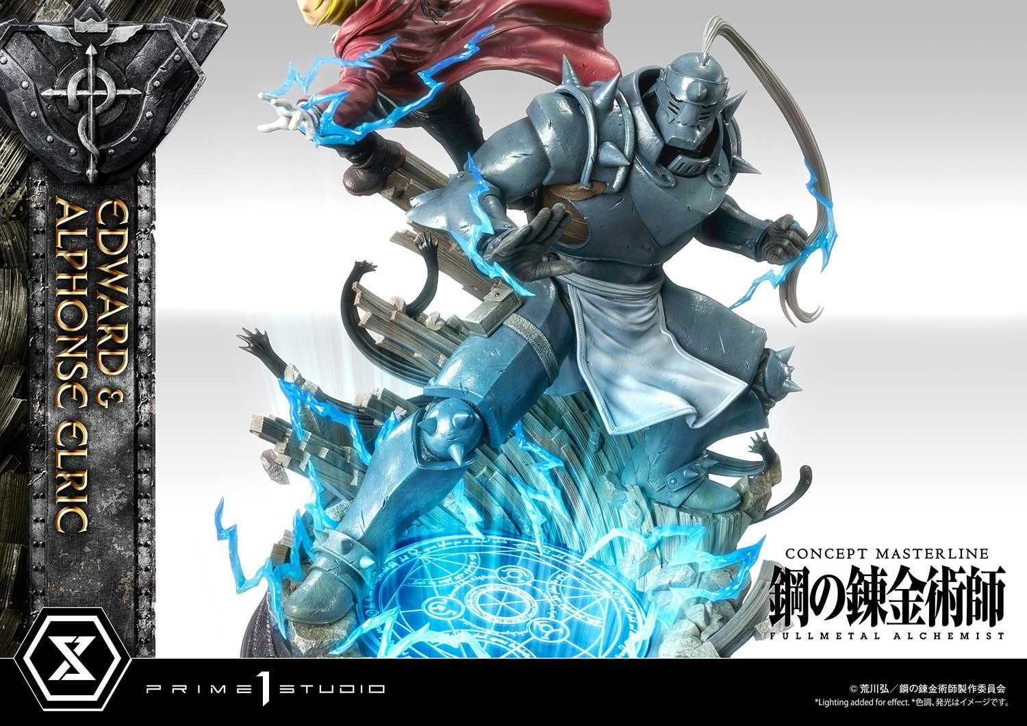 Hagane no Renkinjutsushi Fullmetal Alchemist - Alphonse Elric - Edward Elric - Concept Masterline  (CMFMA-01DX) - 1/6 - DX Version (Prime 1 Studio) photo 40