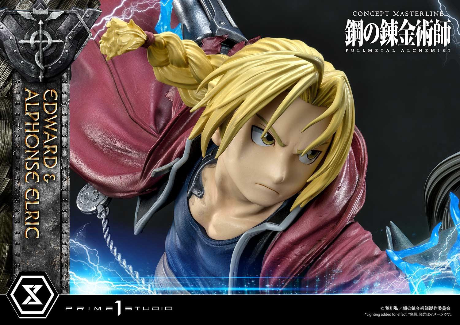 Hagane no Renkinjutsushi Fullmetal Alchemist - Alphonse Elric - Edward Elric - Concept Masterline  (CMFMA-01DX) - 1/6 - DX Version (Prime 1 Studio) photo 47