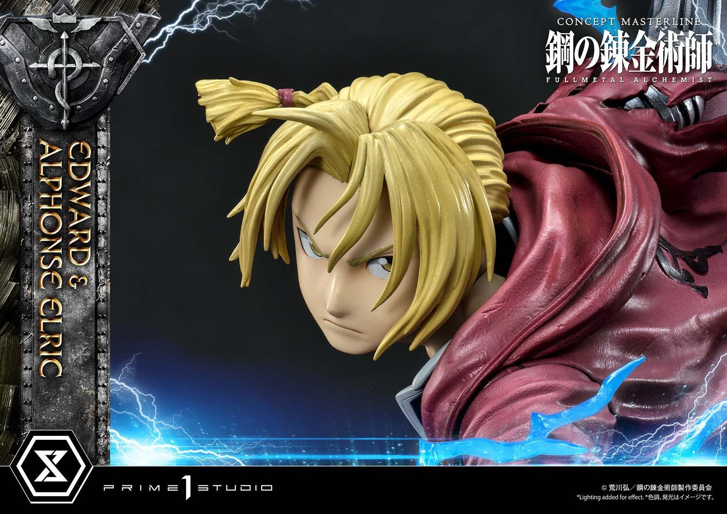 Hagane no Renkinjutsushi Fullmetal Alchemist - Alphonse Elric - Edward Elric - Concept Masterline  (CMFMA-01DX) - 1/6 - DX Version (Prime 1 Studio) photo 48