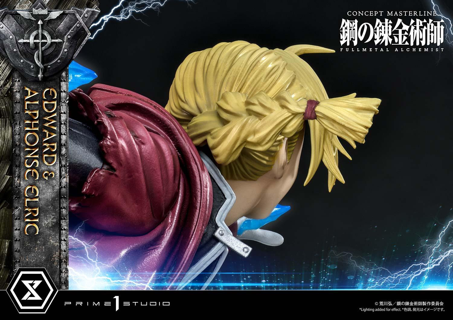 Hagane no Renkinjutsushi Fullmetal Alchemist - Alphonse Elric - Edward Elric - Concept Masterline  (CMFMA-01DX) - 1/6 - DX Version (Prime 1 Studio) photo 49
