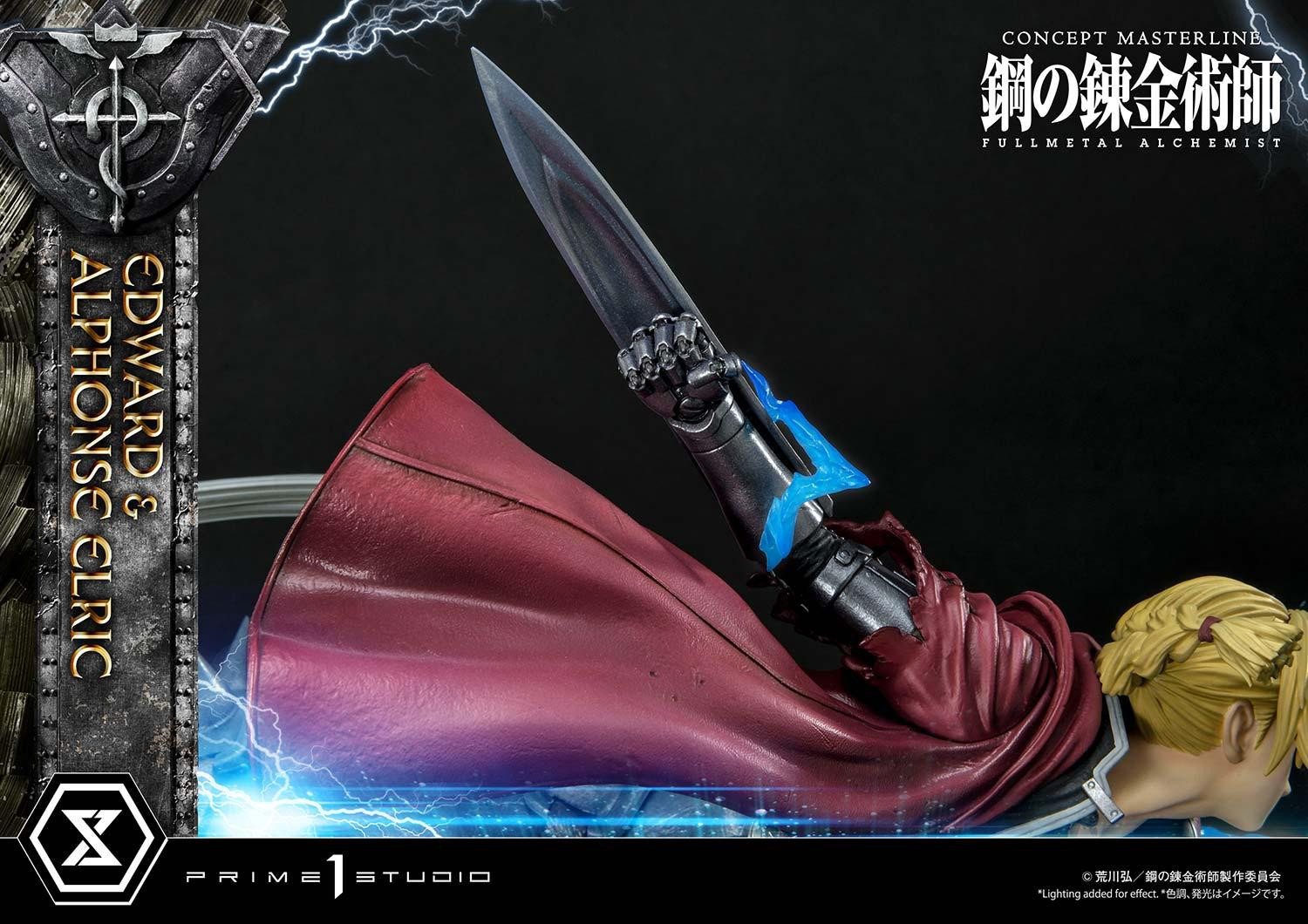 Hagane no Renkinjutsushi Fullmetal Alchemist - Alphonse Elric - Edward Elric - Concept Masterline  (CMFMA-01DX) - 1/6 - DX Version (Prime 1 Studio) photo 53