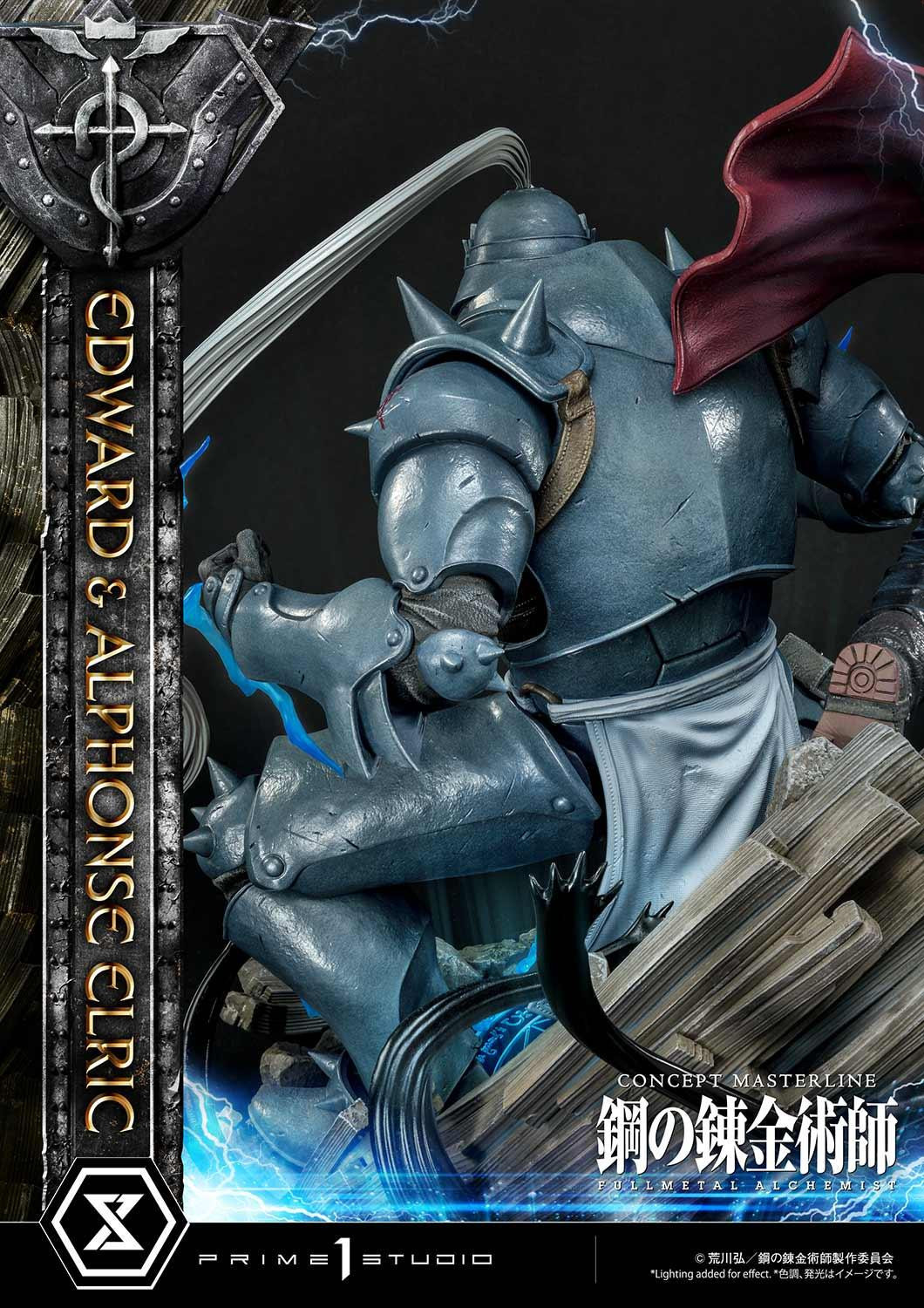 Hagane no Renkinjutsushi Fullmetal Alchemist - Alphonse Elric - Edward Elric - Concept Masterline  (CMFMA-01DX) - 1/6 - DX Version (Prime 1 Studio) photo 58