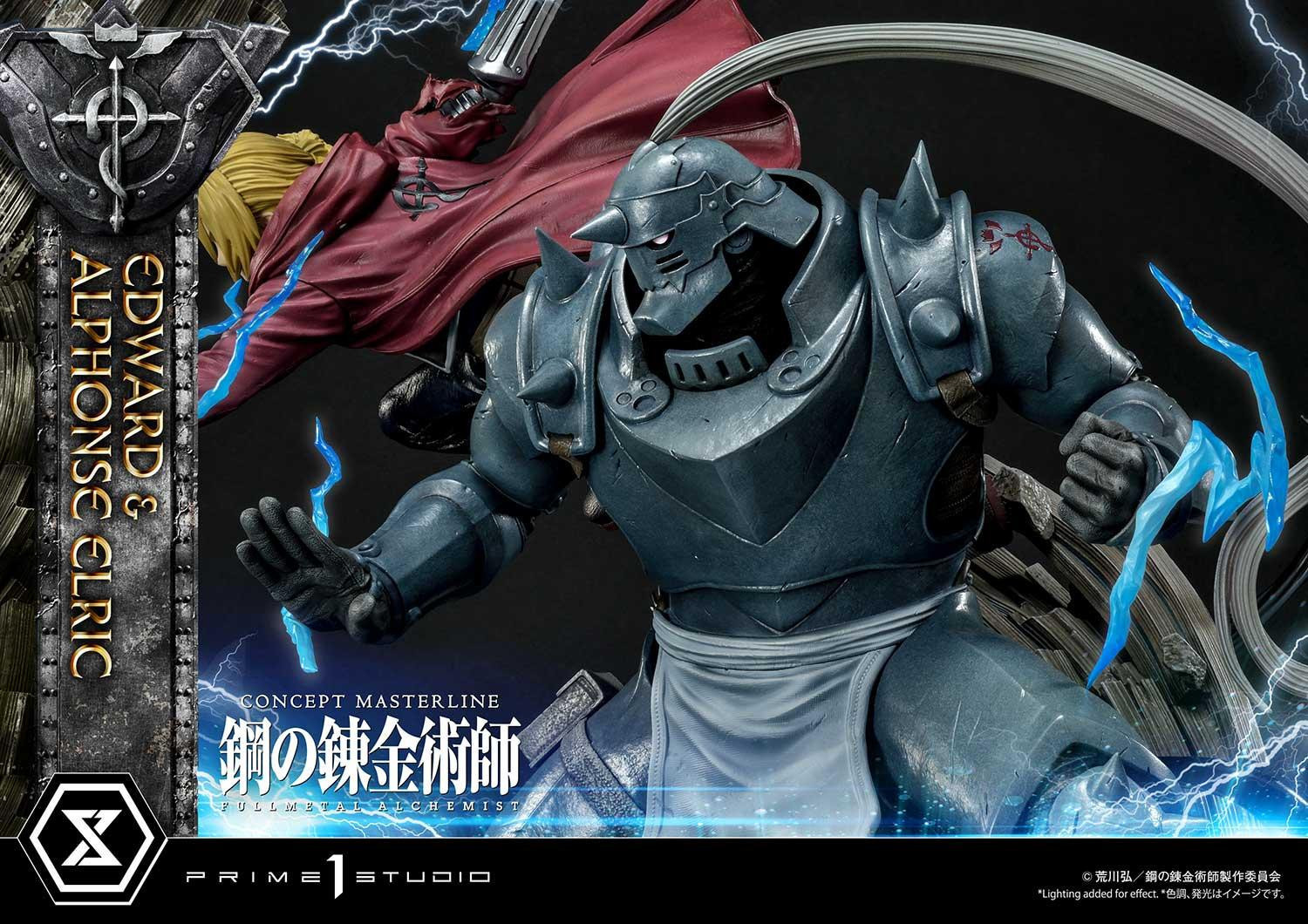 Hagane no Renkinjutsushi Fullmetal Alchemist - Alphonse Elric - Edward Elric - Concept Masterline  (CMFMA-01DX) - 1/6 - DX Version (Prime 1 Studio) photo 60