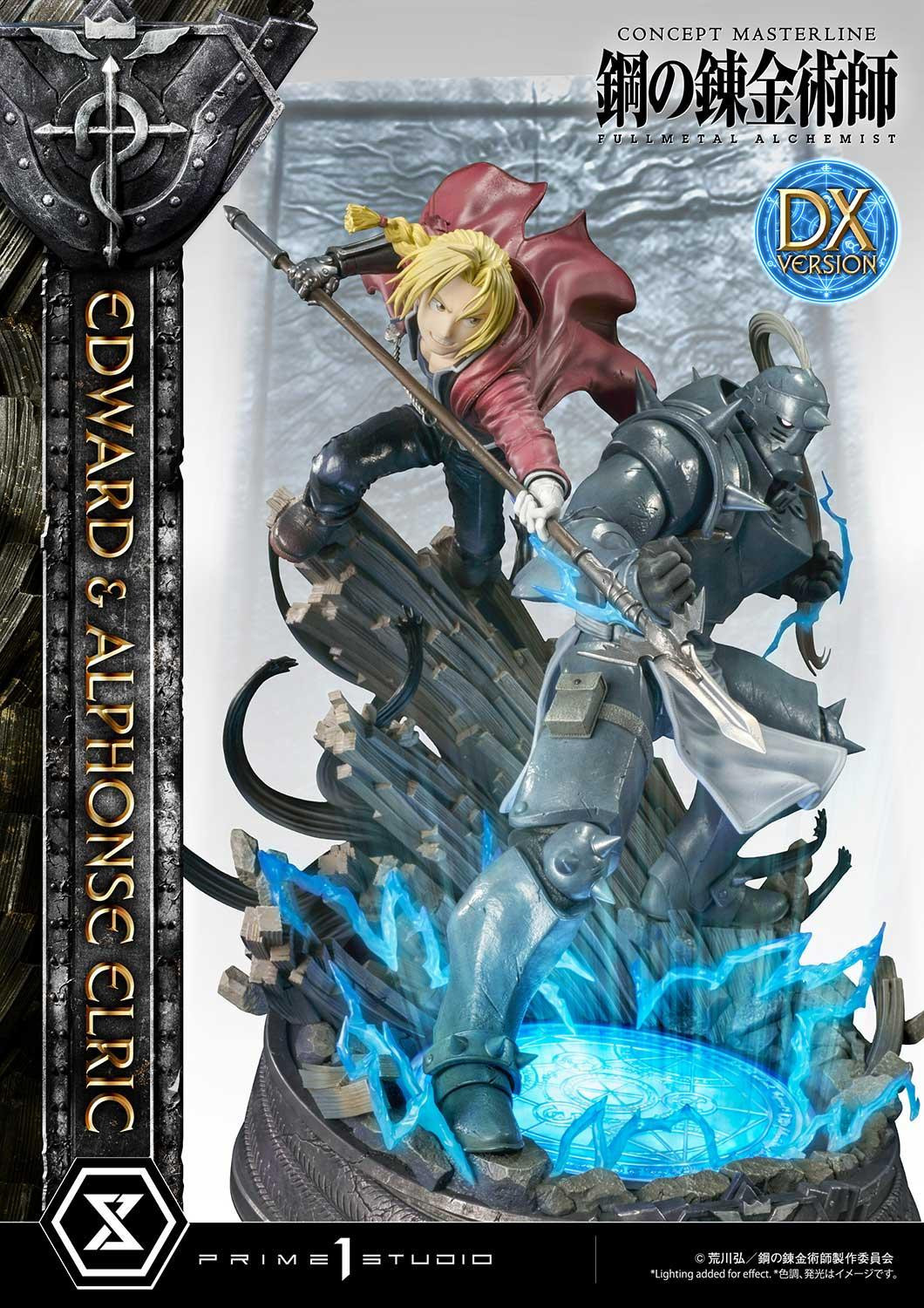 Hagane no Renkinjutsushi Fullmetal Alchemist - Alphonse Elric - Edward Elric - Concept Masterline  (CMFMA-01DX) - 1/6 - DX Version (Prime 1 Studio) photo 76