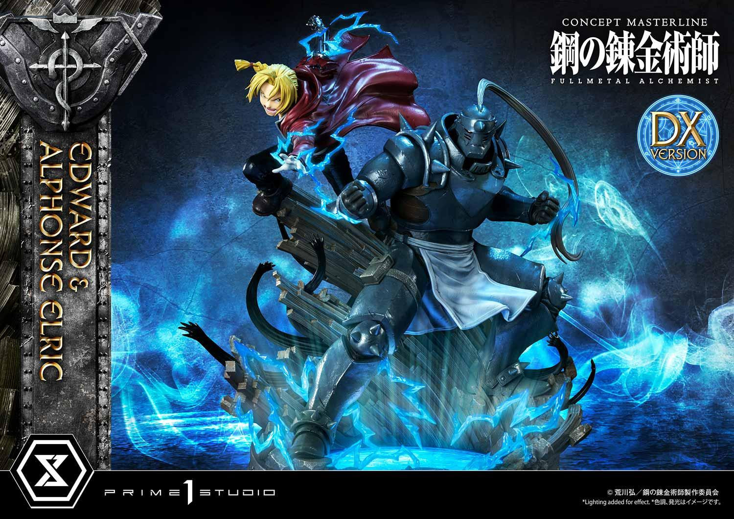 Hagane no Renkinjutsushi Fullmetal Alchemist - Alphonse Elric - Edward Elric - Concept Masterline  (CMFMA-01DX) - 1/6 - DX Version (Prime 1 Studio) photo 77