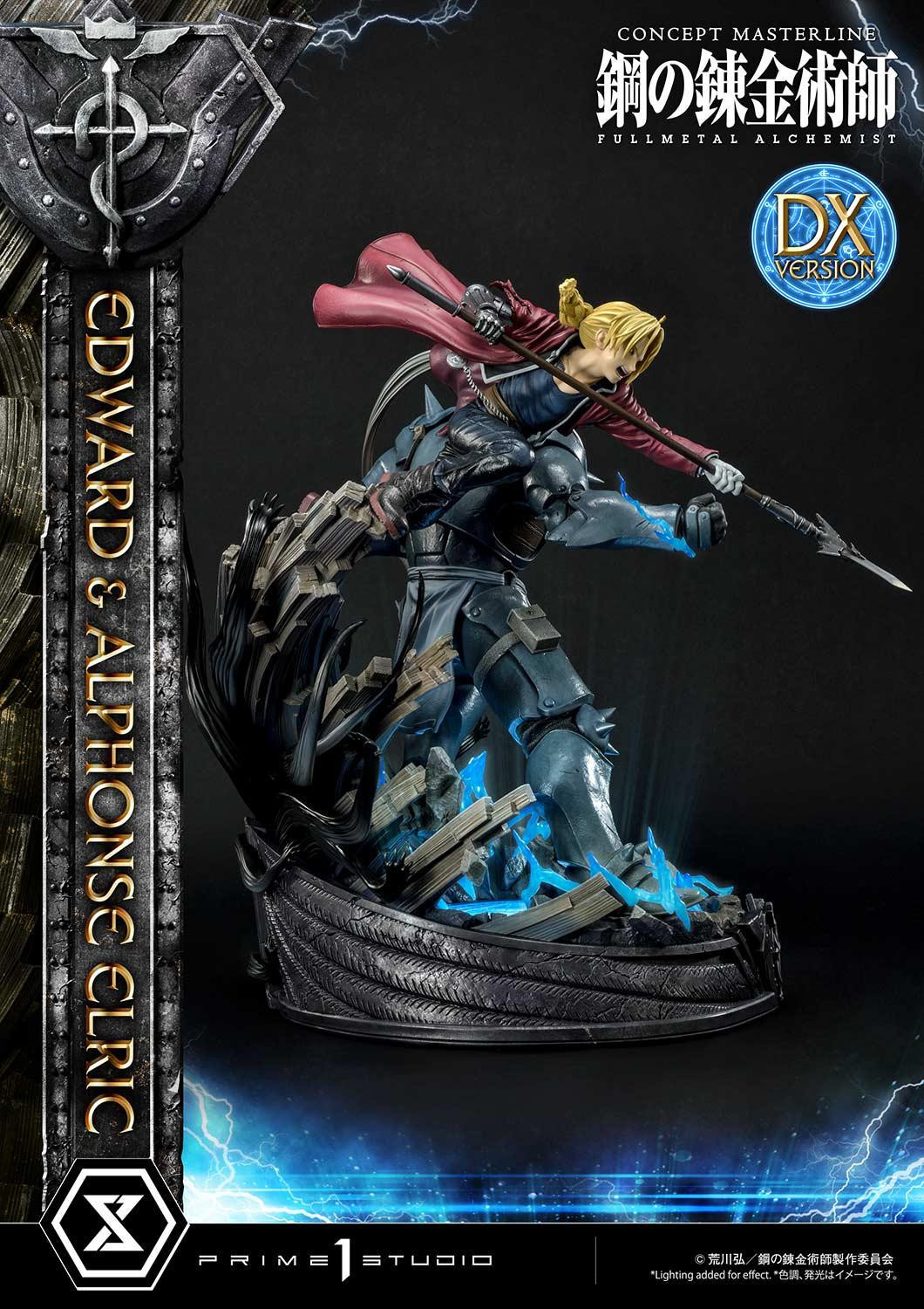 Hagane no Renkinjutsushi Fullmetal Alchemist - Alphonse Elric - Edward Elric - Concept Masterline  (CMFMA-01DX) - 1/6 - DX Version (Prime 1 Studio) photo 81