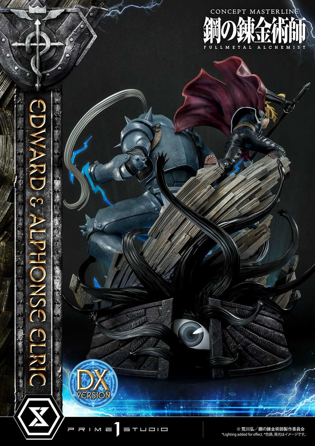 Hagane no Renkinjutsushi Fullmetal Alchemist - Alphonse Elric - Edward Elric - Concept Masterline  (CMFMA-01DX) - 1/6 - DX Version (Prime 1 Studio) photo 82