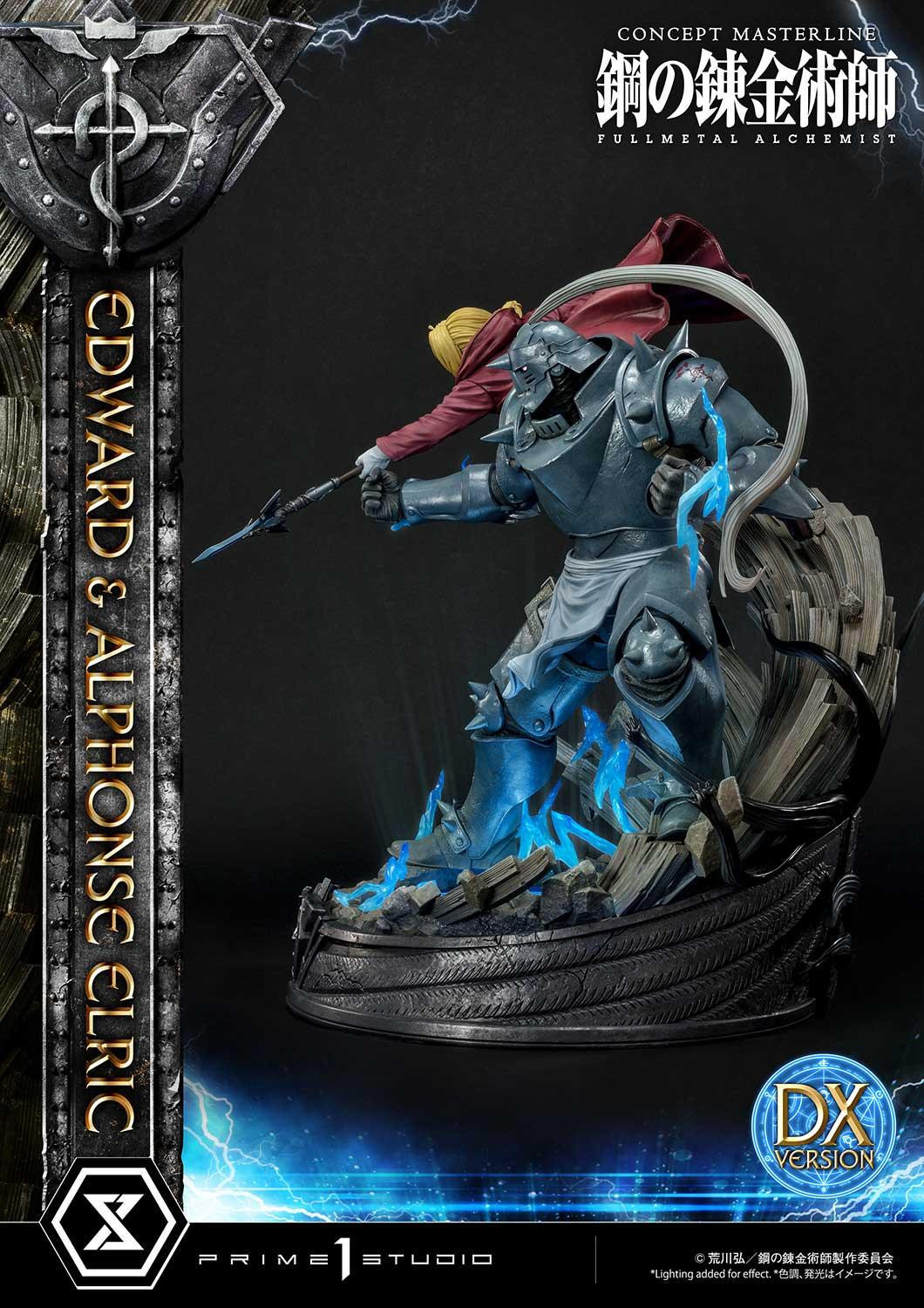 Hagane no Renkinjutsushi Fullmetal Alchemist - Alphonse Elric - Edward Elric - Concept Masterline  (CMFMA-01DX) - 1/6 - DX Version (Prime 1 Studio) photo 83