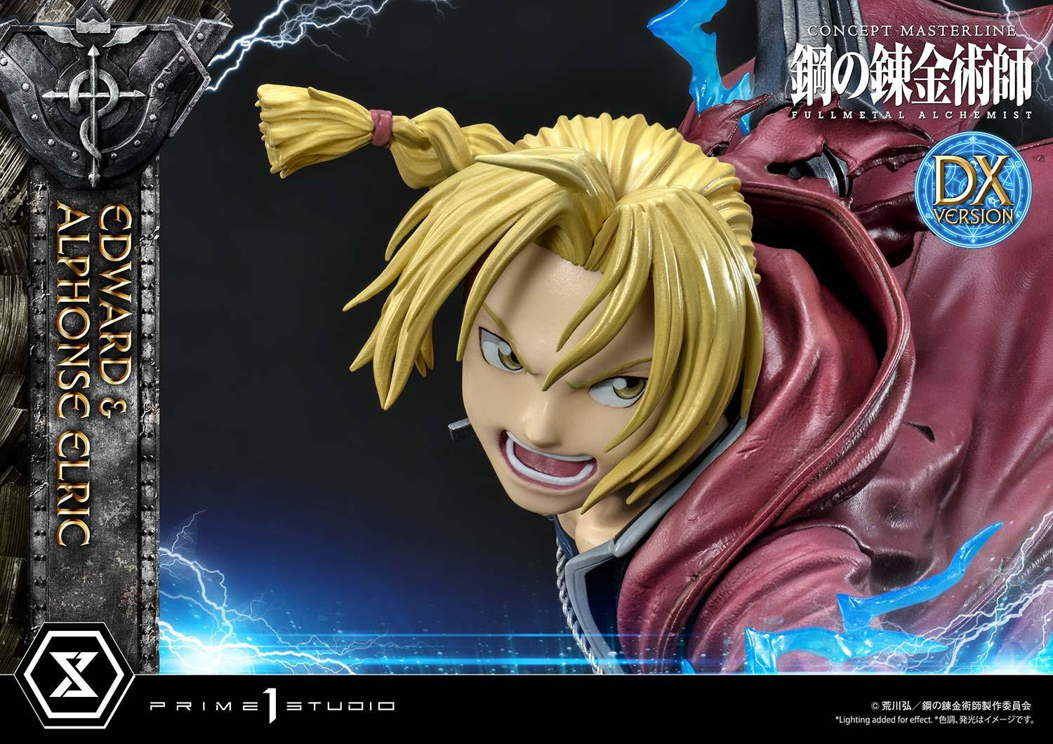 Hagane no Renkinjutsushi Fullmetal Alchemist - Alphonse Elric - Edward Elric - Concept Masterline  (CMFMA-01DX) - 1/6 - DX Version (Prime 1 Studio) photo 84