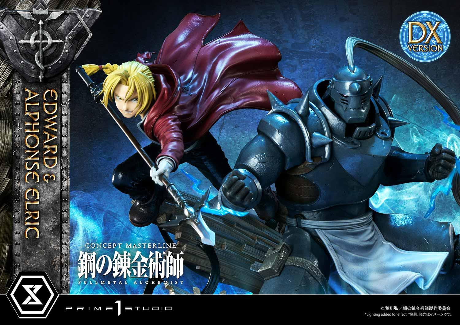 Hagane no Renkinjutsushi Fullmetal Alchemist - Alphonse Elric - Edward Elric - Concept Masterline  (CMFMA-01DX) - 1/6 - DX Version (Prime 1 Studio) photo 85