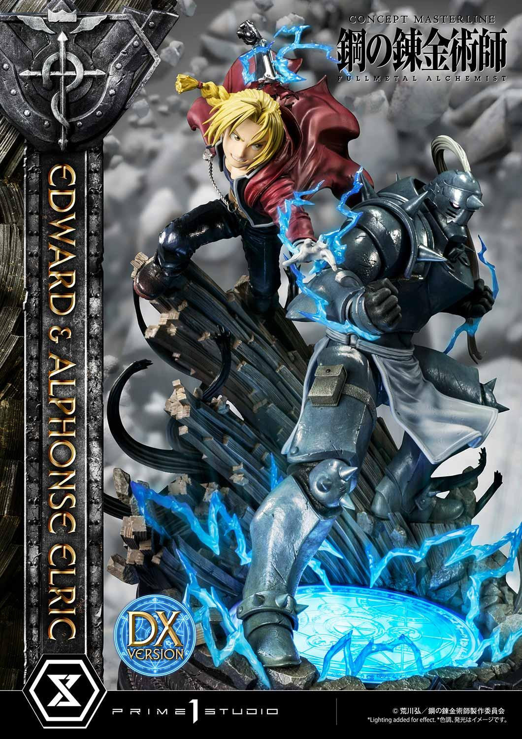 Hagane no Renkinjutsushi Fullmetal Alchemist - Alphonse Elric - Edward Elric - Concept Masterline  (CMFMA-01DX) - 1/6 - DX Version (Prime 1 Studio) photo 88