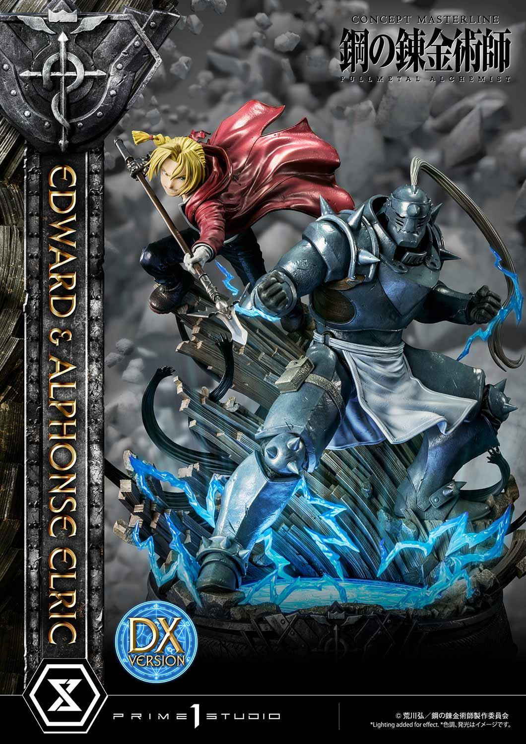 Hagane no Renkinjutsushi Fullmetal Alchemist - Alphonse Elric - Edward Elric - Concept Masterline  (CMFMA-01DX) - 1/6 - DX Version (Prime 1 Studio) photo 89