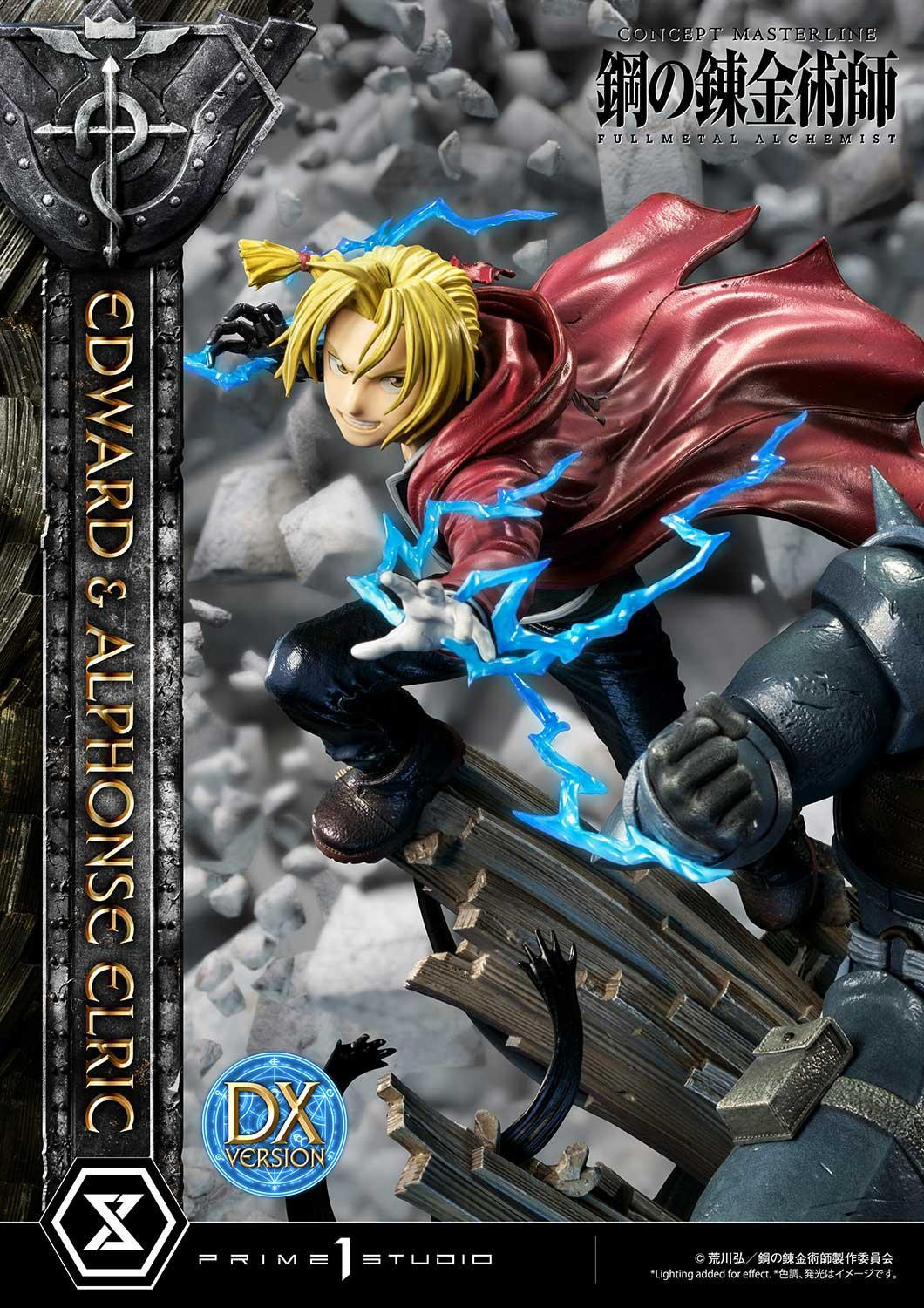 Hagane no Renkinjutsushi Fullmetal Alchemist - Alphonse Elric - Edward Elric - Concept Masterline  (CMFMA-01DX) - 1/6 - DX Version (Prime 1 Studio) photo 90