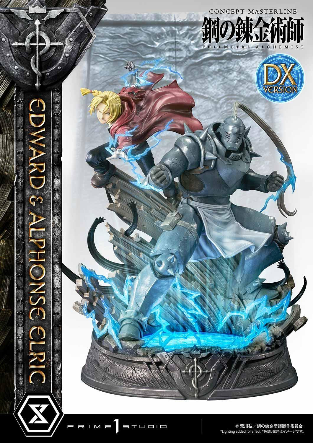 Hagane no Renkinjutsushi Fullmetal Alchemist - Alphonse Elric - Edward Elric - Concept Masterline  (CMFMA-01DX) - 1/6 - DX Version (Prime 1 Studio) photo 91