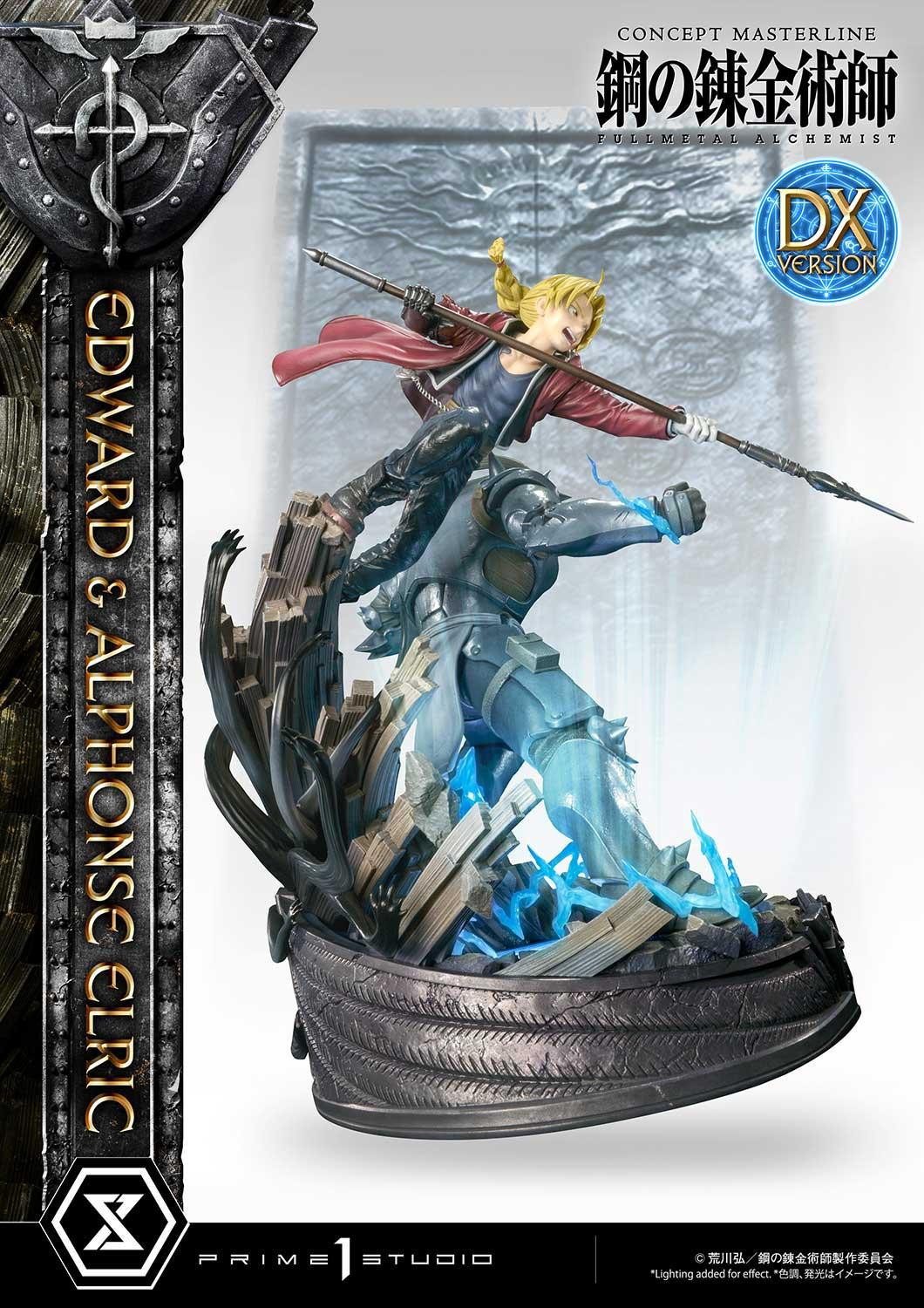 Hagane no Renkinjutsushi Fullmetal Alchemist - Alphonse Elric - Edward Elric - Concept Masterline  (CMFMA-01DX) - 1/6 - DX Version (Prime 1 Studio) photo 92