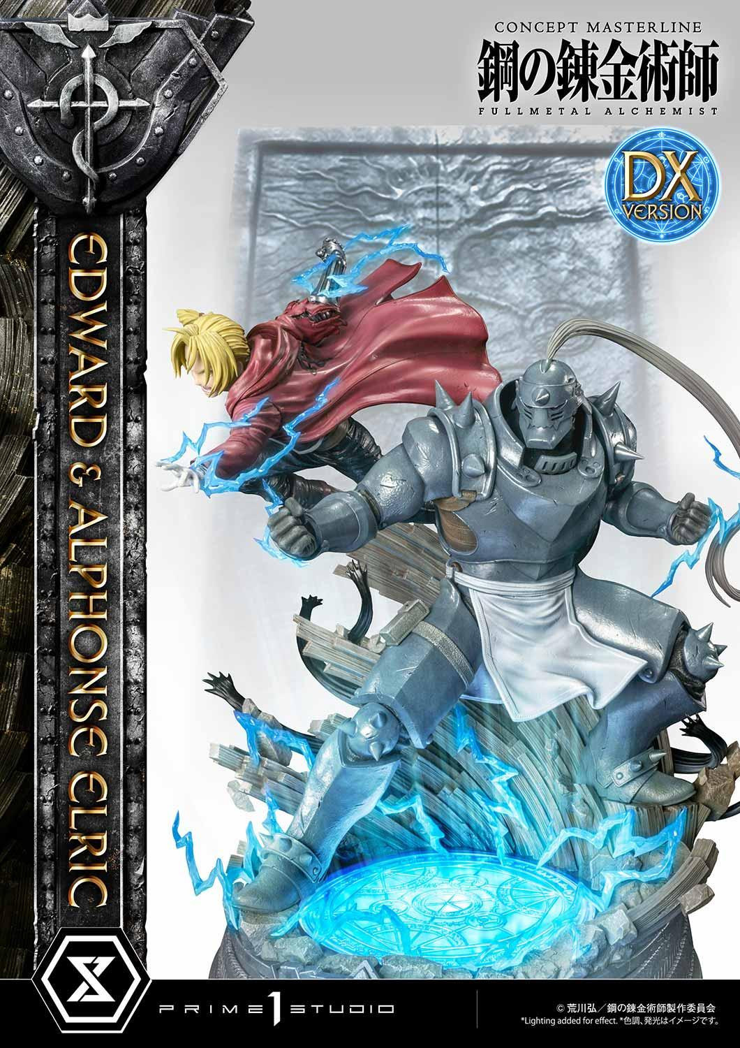 Hagane no Renkinjutsushi Fullmetal Alchemist - Alphonse Elric - Edward Elric - Concept Masterline  (CMFMA-01DX) - 1/6 - DX Version (Prime 1 Studio) photo 93