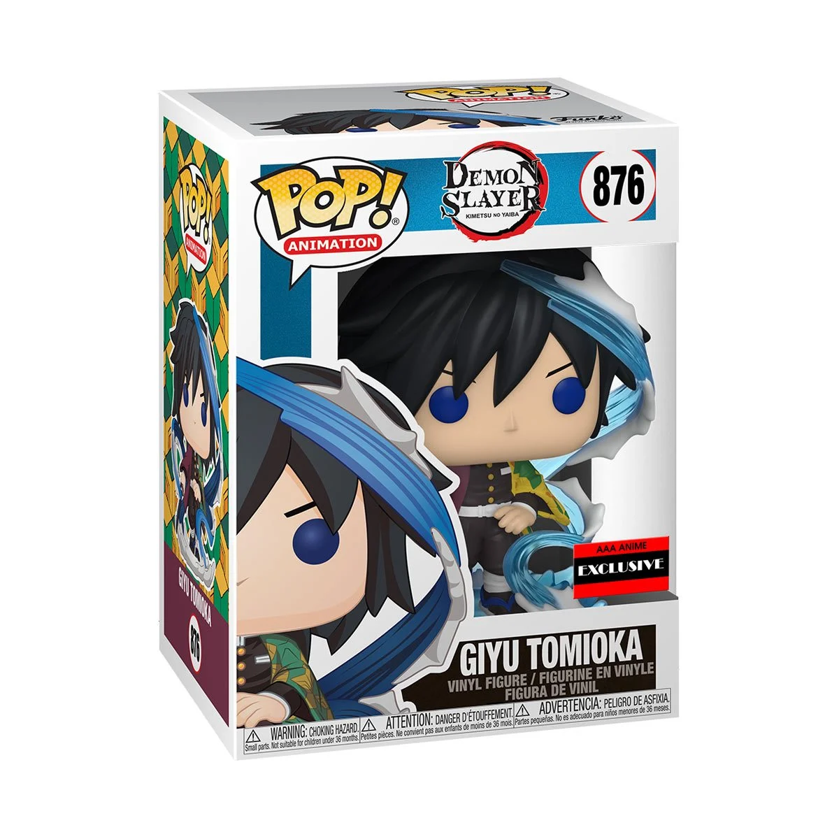 Kimetsu no Yaiba - Tomioka Giyuu - POP! Animation  (876) - POP! Vinyl (Funko Toys) photo 1