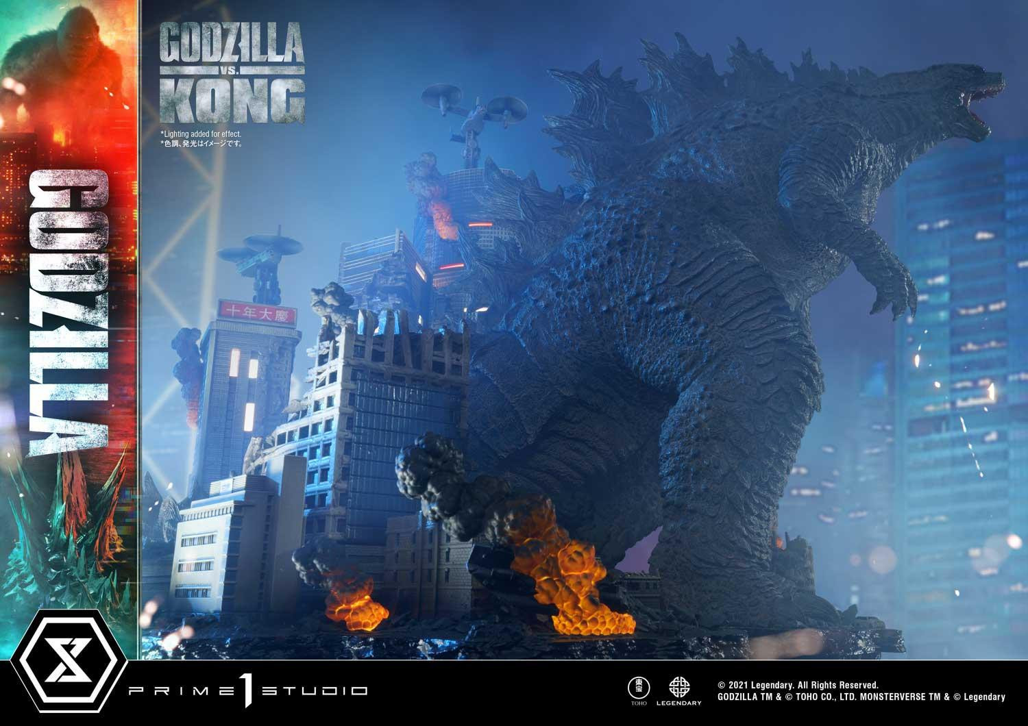 Godzilla vs. Kong - Gojira - King Kong - Diorama - Ultimate Diorama Masterline  (UDMGVK-03) - Final Battle (Prime 1 Studio) photo 5