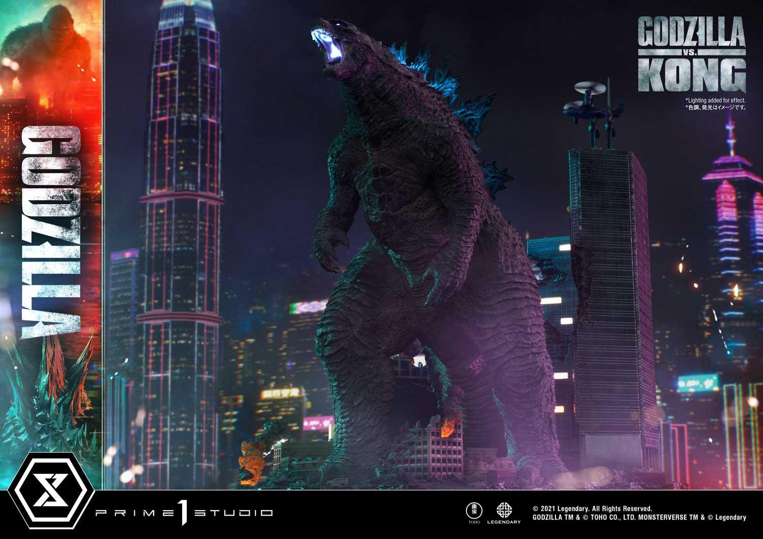 Godzilla vs. Kong - Gojira - King Kong - Diorama - Ultimate Diorama Masterline  (UDMGVK-03) - Final Battle (Prime 1 Studio) photo 7