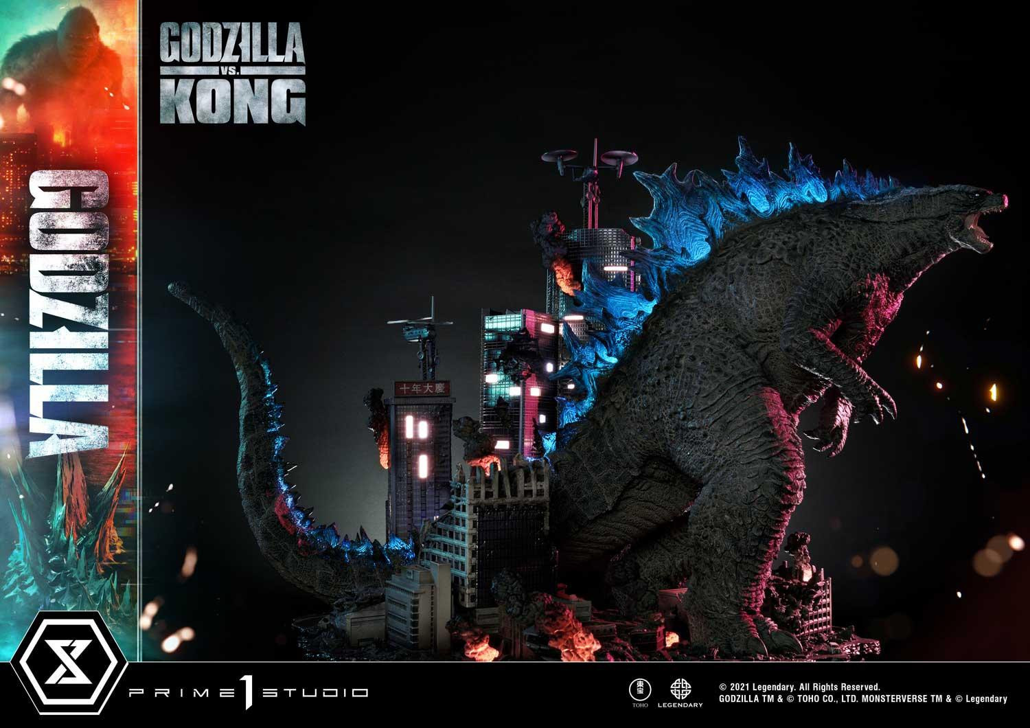 Godzilla vs. Kong - Gojira - King Kong - Diorama - Ultimate Diorama Masterline  (UDMGVK-03) - Final Battle (Prime 1 Studio) photo 14