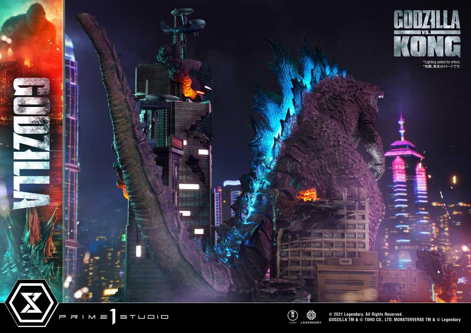 Godzilla vs. Kong - Gojira - King Kong - Diorama - Ultimate Diorama Masterline  (UDMGVK-03) - Final Battle (Prime 1 Studio) photo 18