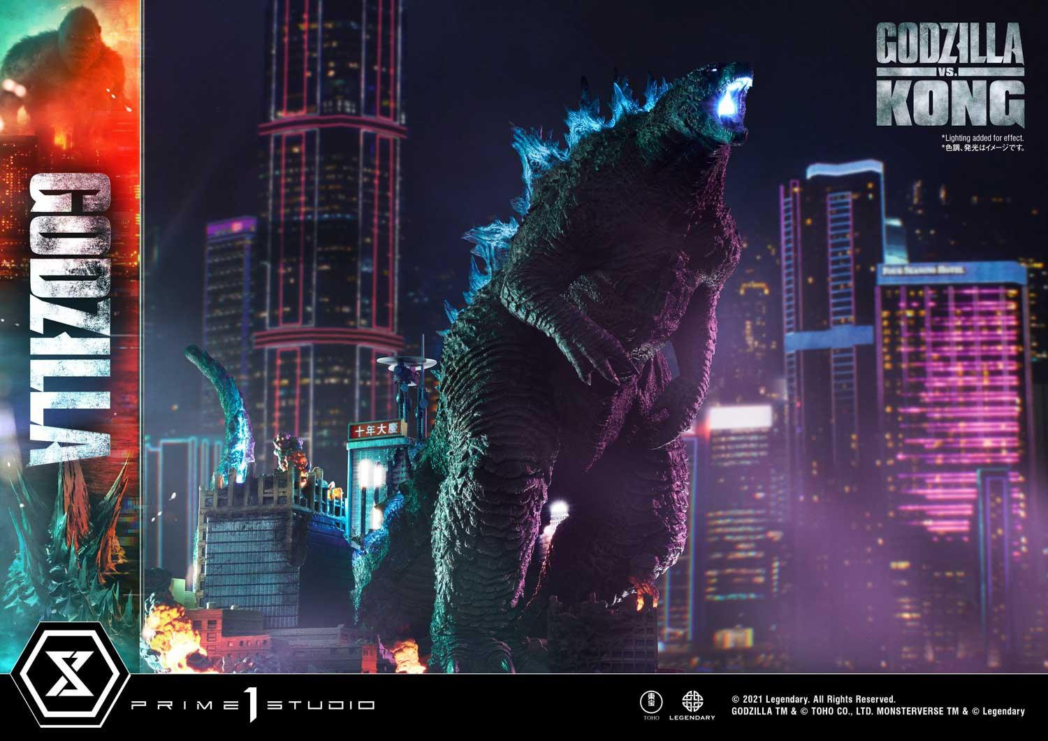 Godzilla vs. Kong - Gojira - King Kong - Diorama - Ultimate Diorama Masterline  (UDMGVK-03) - Final Battle (Prime 1 Studio) photo 19
