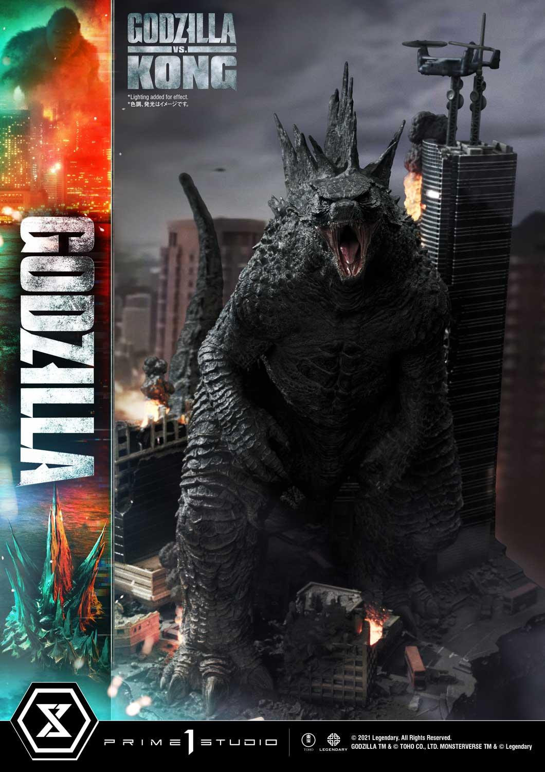 Godzilla vs. Kong - Gojira - King Kong - Diorama - Ultimate Diorama Masterline  (UDMGVK-03) - Final Battle (Prime 1 Studio) photo 20
