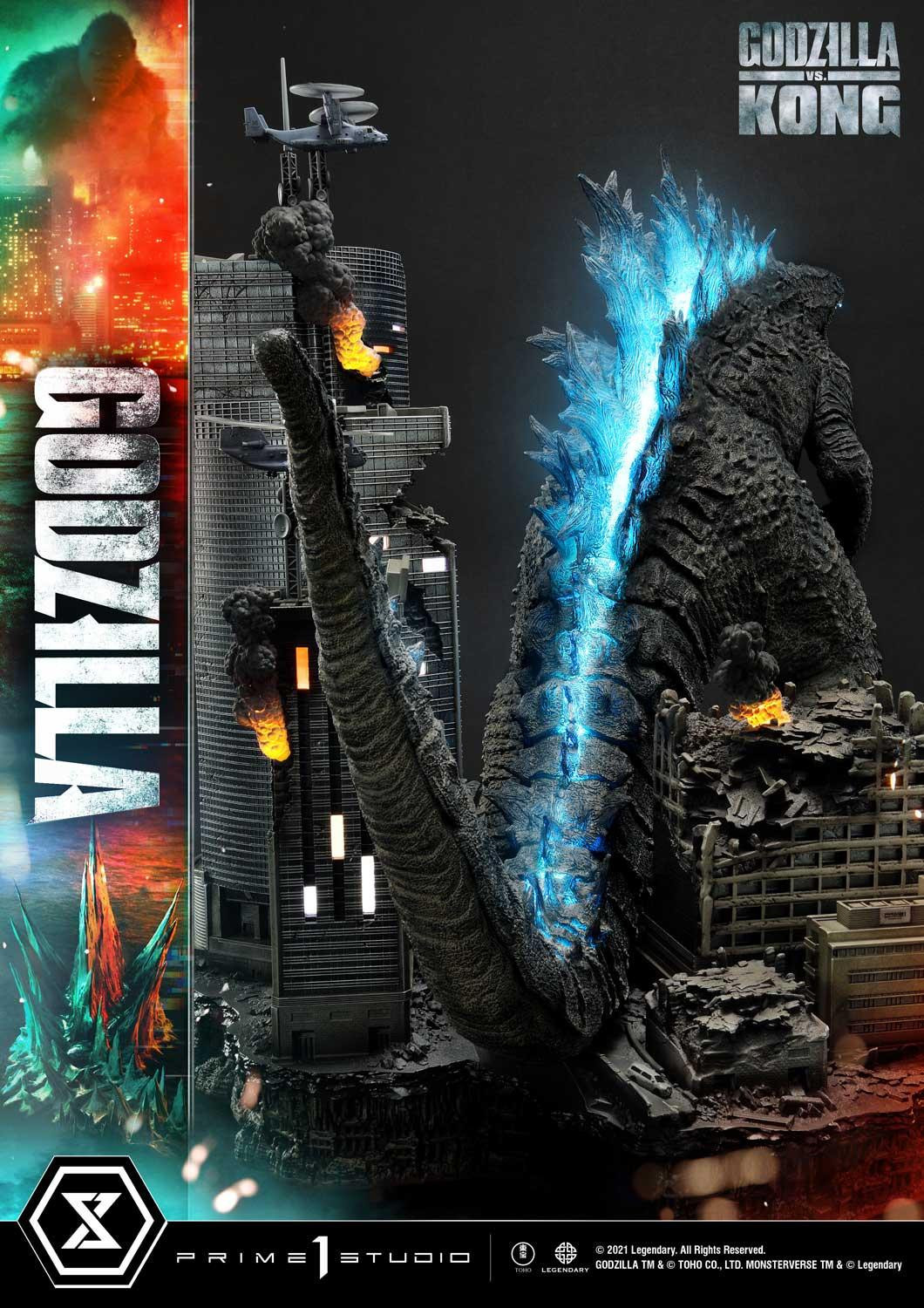 Godzilla vs. Kong - Gojira - King Kong - Diorama - Ultimate Diorama Masterline  (UDMGVK-03) - Final Battle (Prime 1 Studio) photo 27