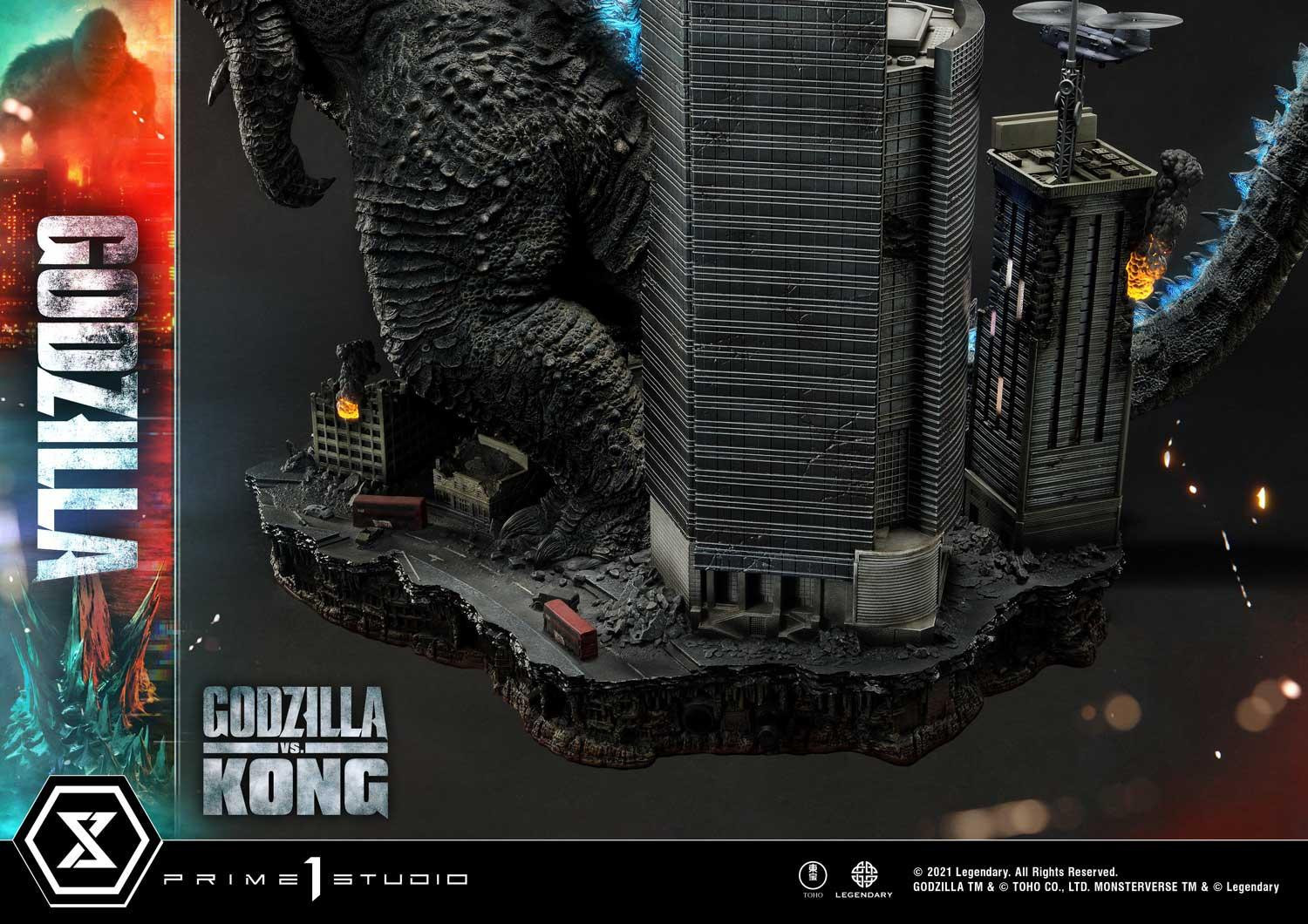 Godzilla vs. Kong - Gojira - King Kong - Diorama - Ultimate Diorama Masterline  (UDMGVK-03) - Final Battle (Prime 1 Studio) photo 33