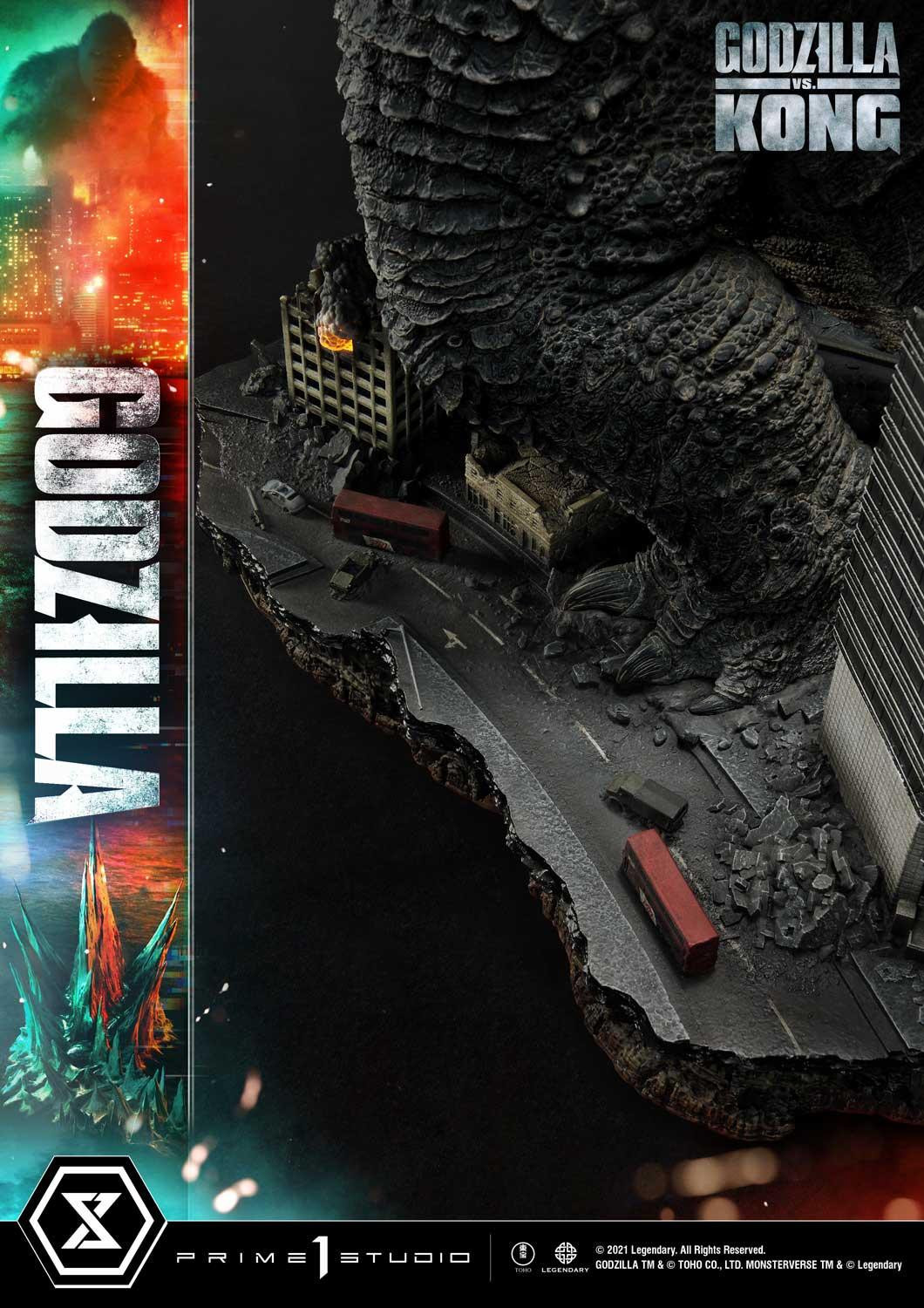 Godzilla vs. Kong - Gojira - King Kong - Diorama - Ultimate Diorama Masterline  (UDMGVK-03) - Final Battle (Prime 1 Studio) photo 36