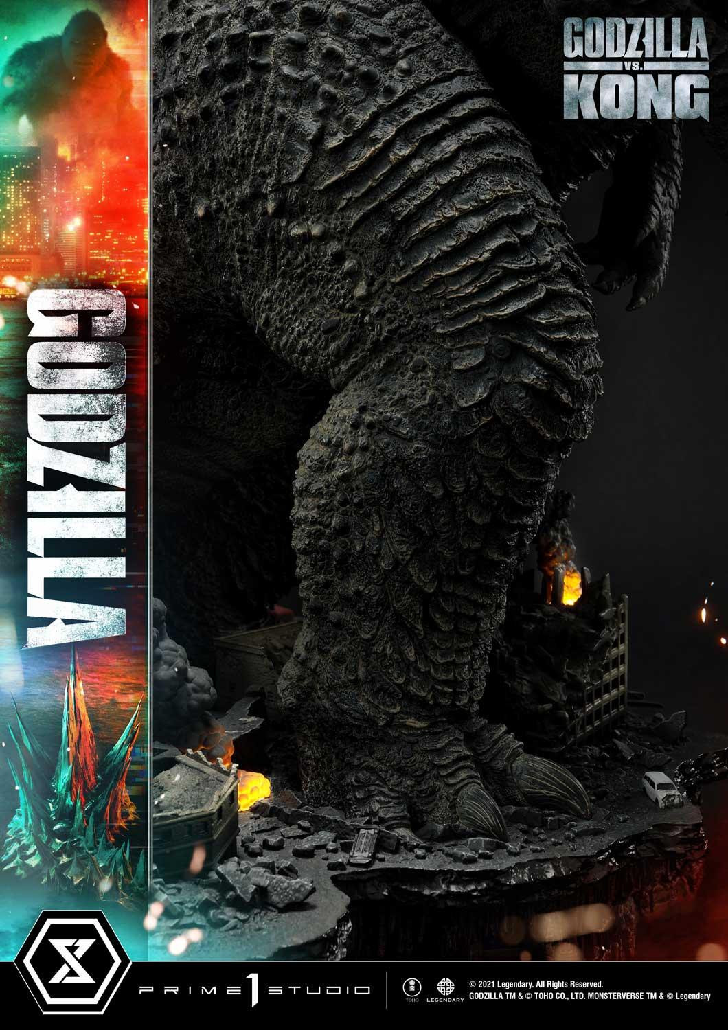 Godzilla vs. Kong - Gojira - King Kong - Diorama - Ultimate Diorama Masterline  (UDMGVK-03) - Final Battle (Prime 1 Studio) photo 37