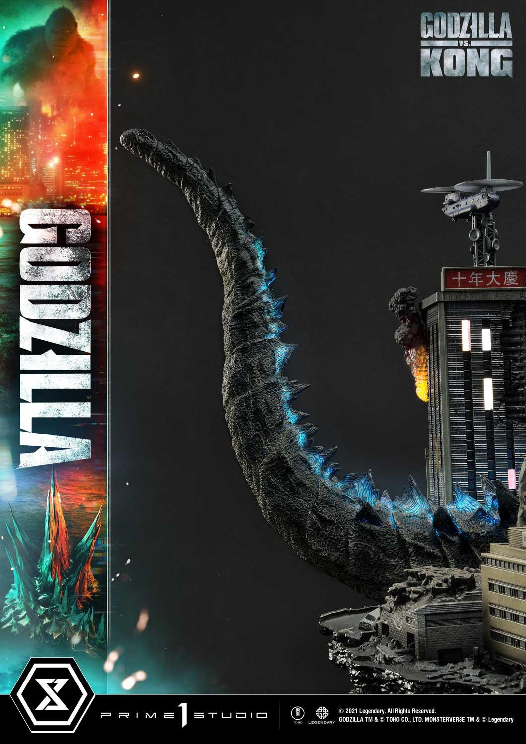 Godzilla vs. Kong - Gojira - King Kong - Diorama - Ultimate Diorama Masterline  (UDMGVK-03) - Final Battle (Prime 1 Studio) photo 38