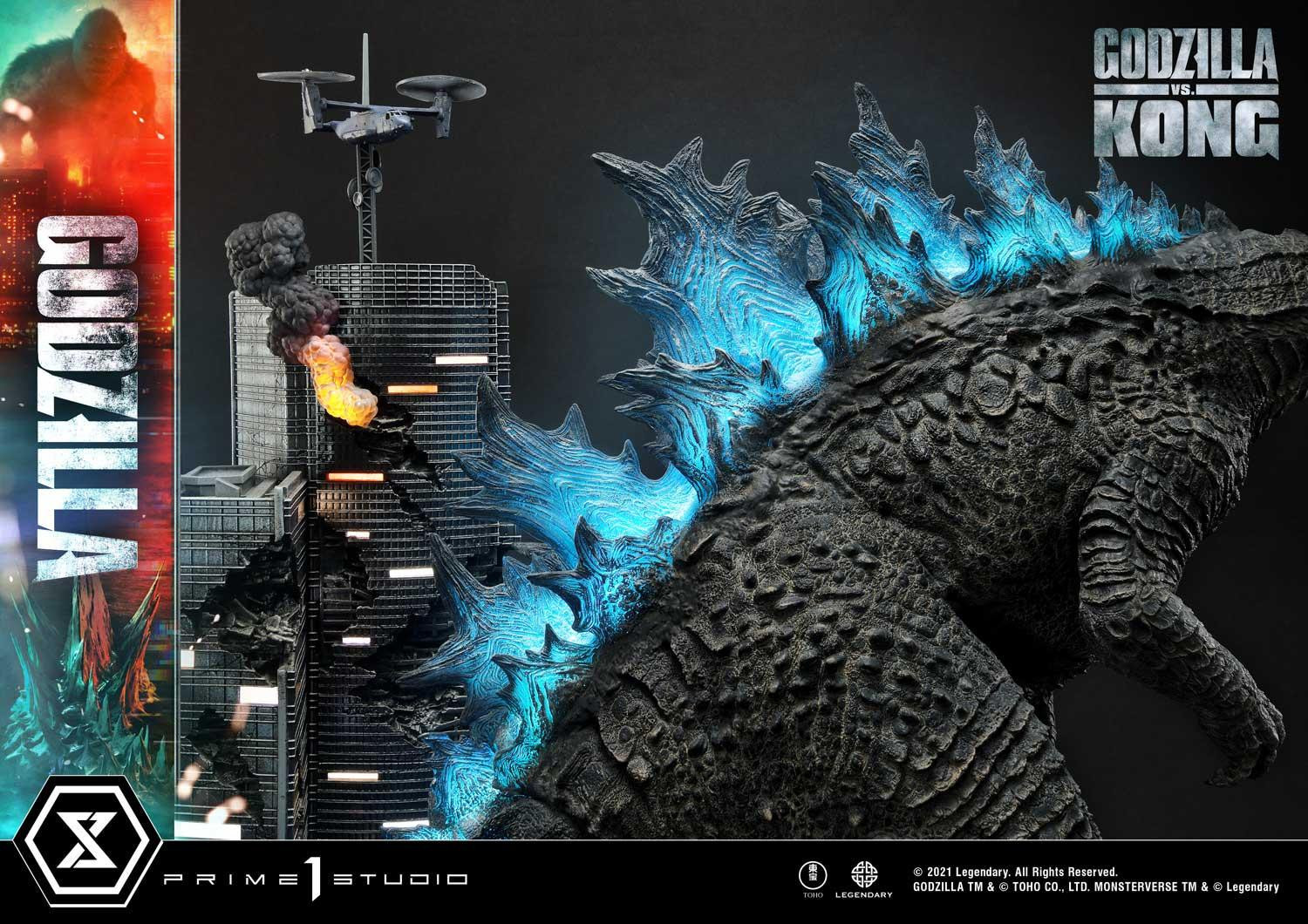 Godzilla vs. Kong - Gojira - King Kong - Diorama - Ultimate Diorama Masterline  (UDMGVK-03) - Final Battle (Prime 1 Studio) photo 41
