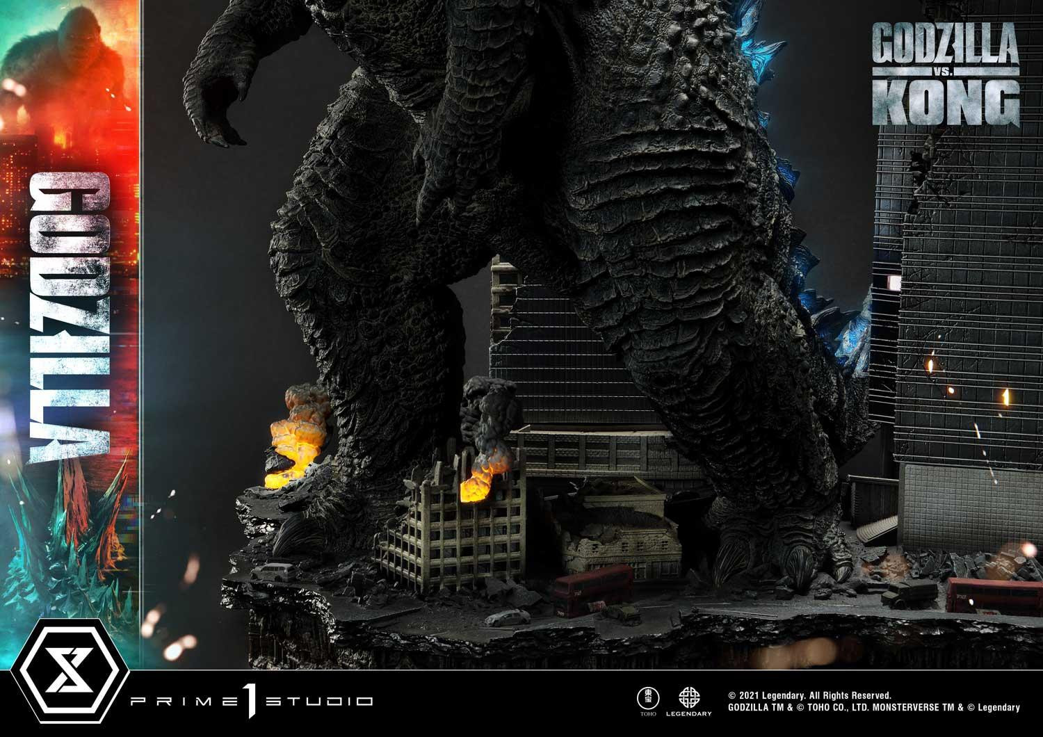Godzilla vs. Kong - Gojira - King Kong - Diorama - Ultimate Diorama Masterline  (UDMGVK-03) - Final Battle (Prime 1 Studio) photo 44