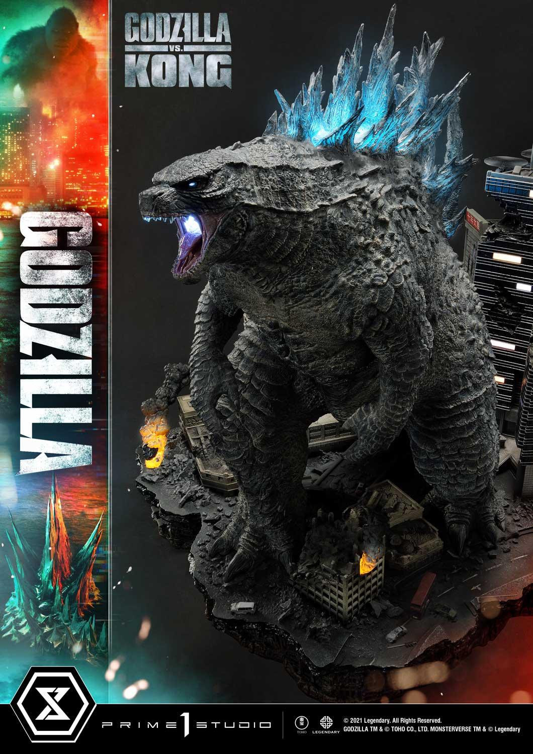 Godzilla vs. Kong - Gojira - King Kong - Diorama - Ultimate Diorama Masterline  (UDMGVK-03) - Final Battle (Prime 1 Studio) photo 45