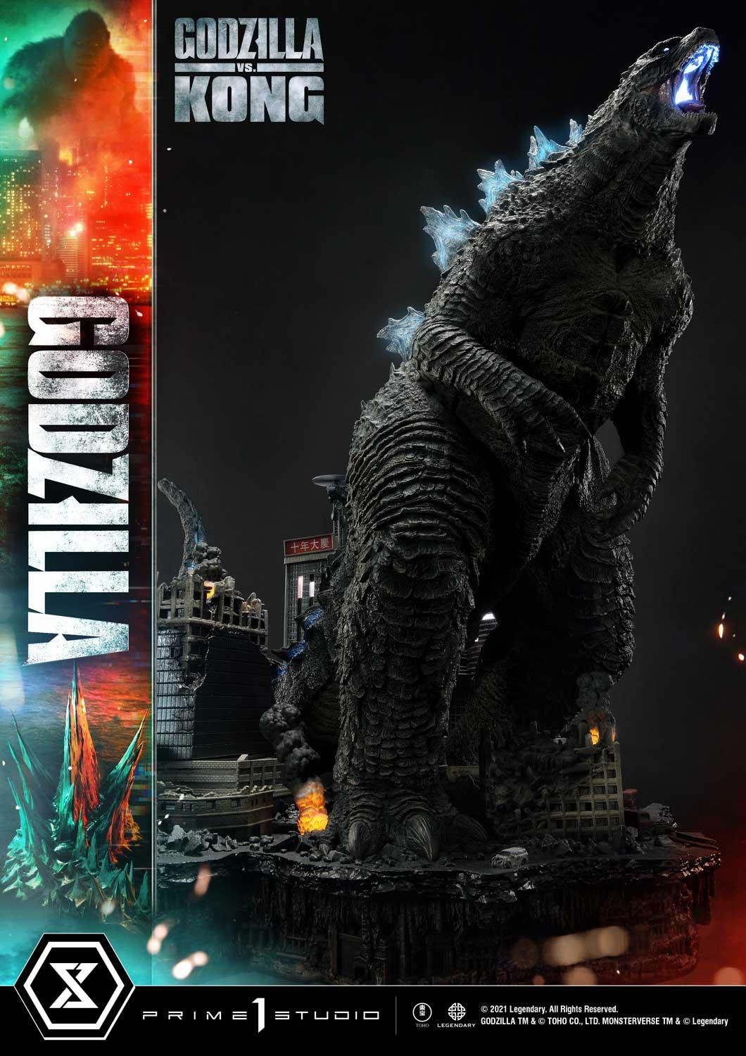 Godzilla vs. Kong - Gojira - King Kong - Diorama - Ultimate Diorama Masterline  (UDMGVK-03) - Final Battle (Prime 1 Studio) photo 47