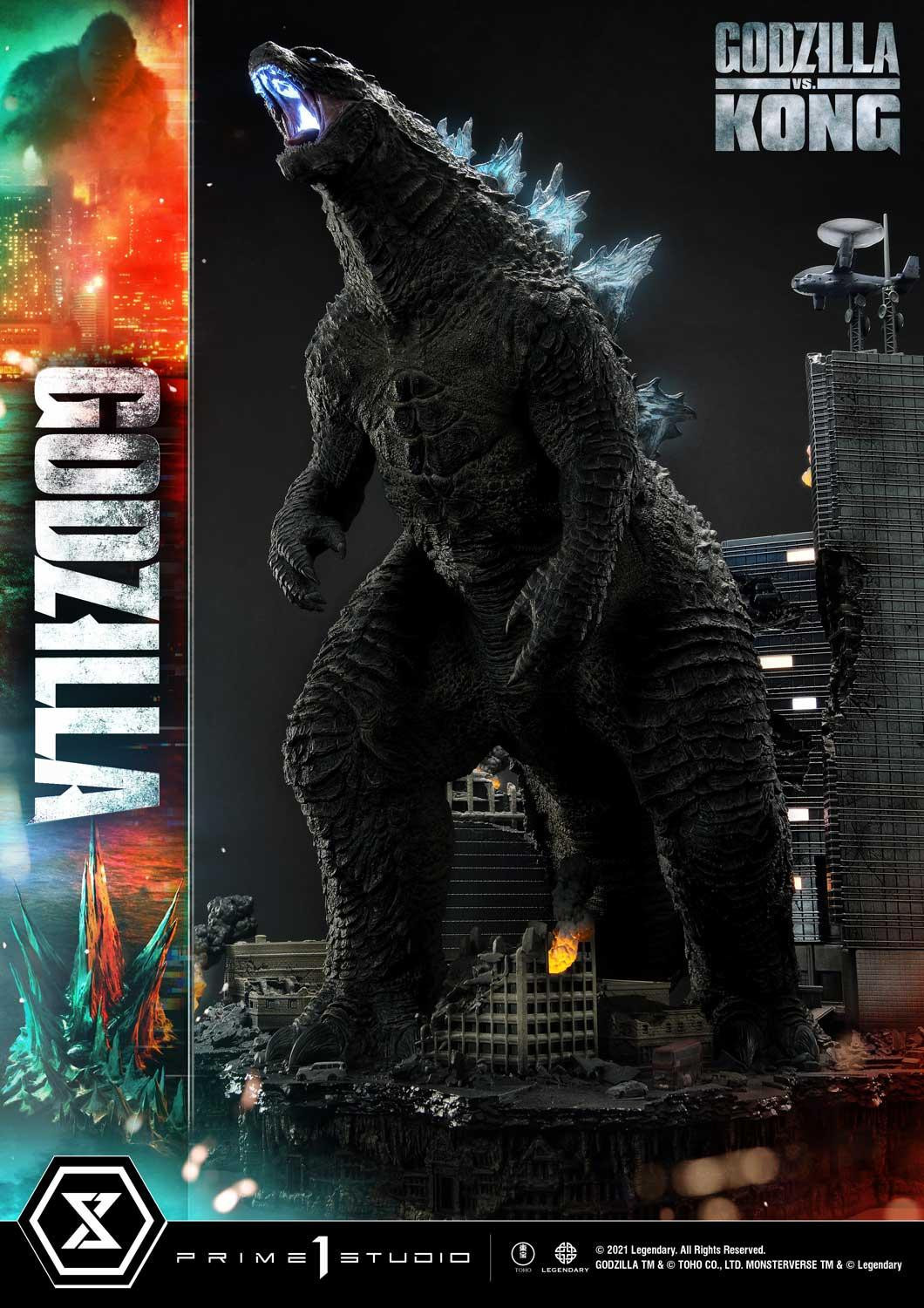 Godzilla vs. Kong - Gojira - King Kong - Diorama - Ultimate Diorama Masterline  (UDMGVK-03) - Final Battle (Prime 1 Studio) photo 49