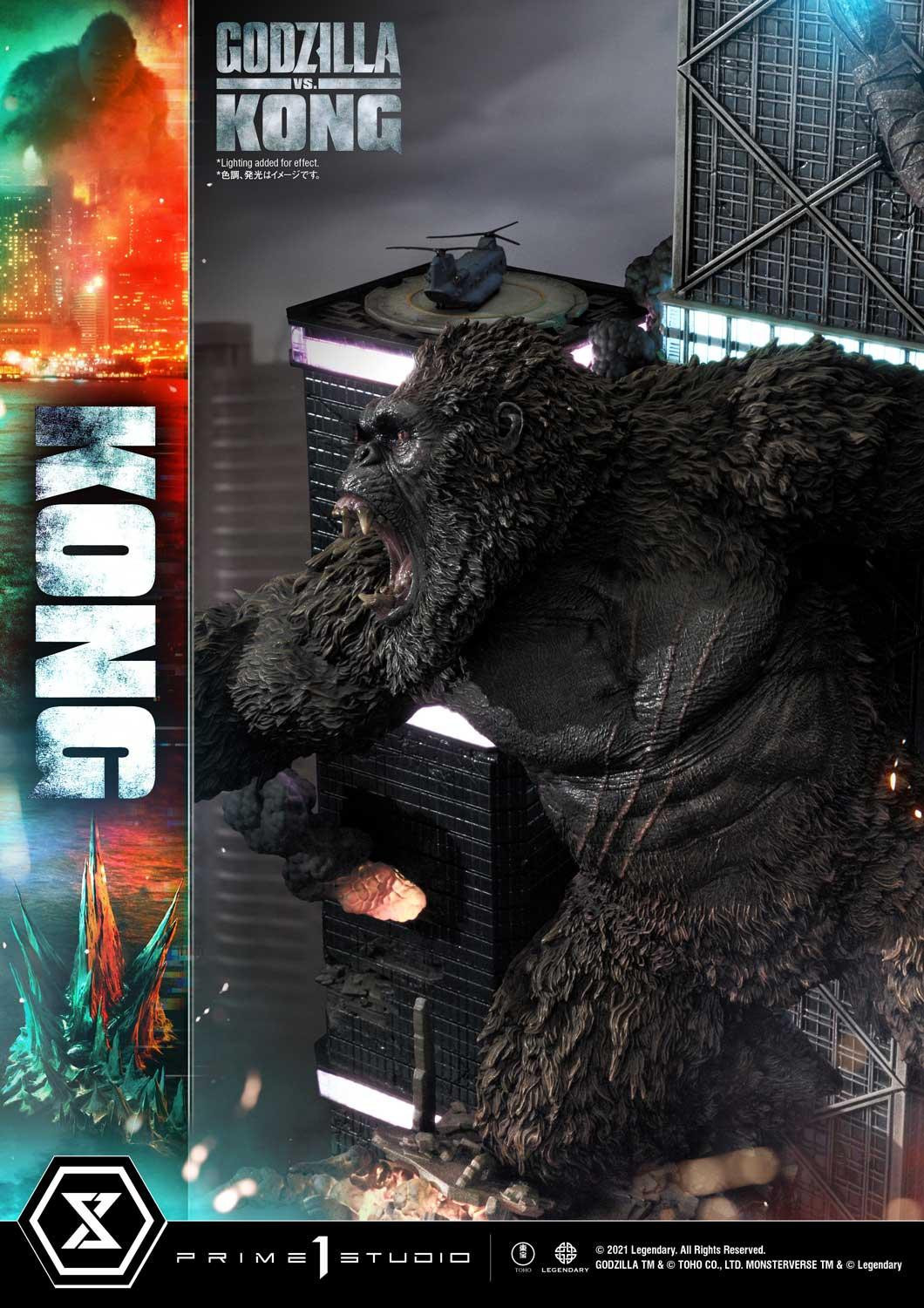 Godzilla vs. Kong - Gojira - King Kong - Diorama - Ultimate Diorama Masterline  (UDMGVK-03) - Final Battle (Prime 1 Studio) photo 54