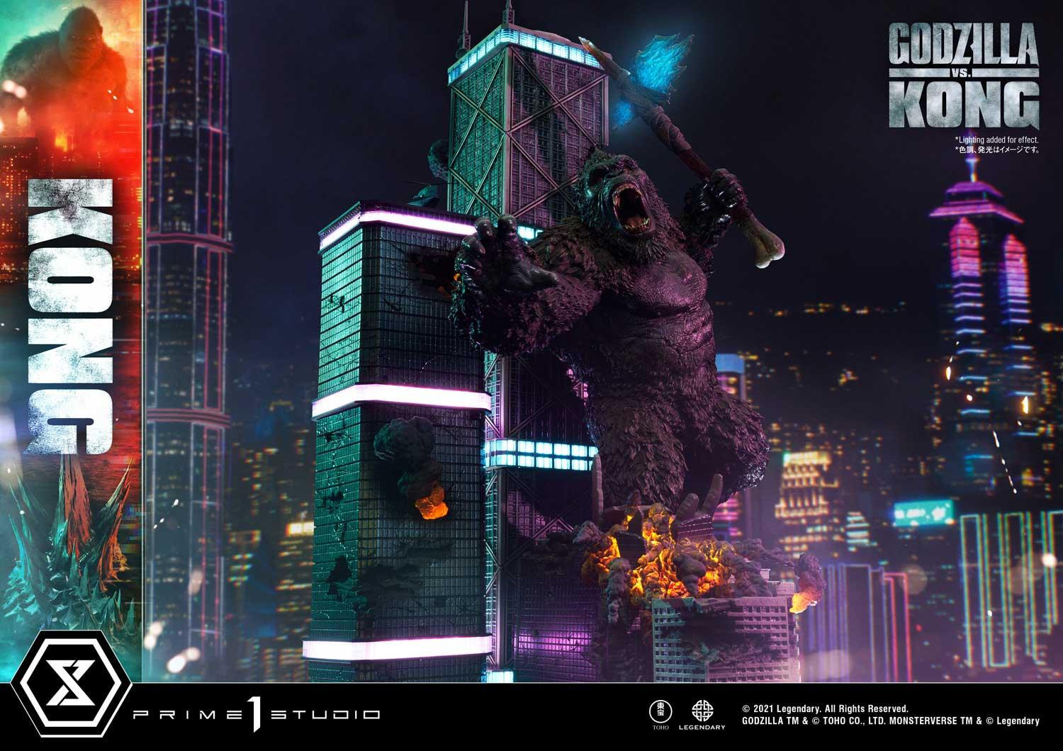 Godzilla vs. Kong - Gojira - King Kong - Diorama - Ultimate Diorama Masterline  (UDMGVK-03) - Final Battle (Prime 1 Studio) photo 56