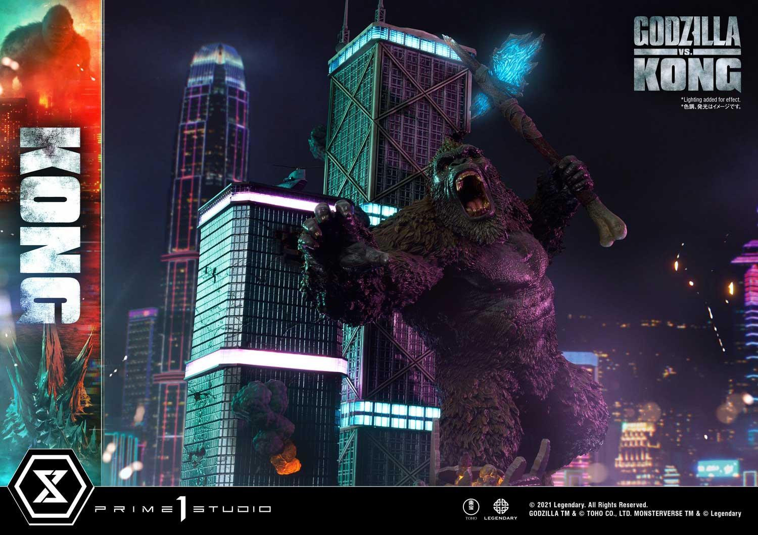 Godzilla vs. Kong - Gojira - King Kong - Diorama - Ultimate Diorama Masterline  (UDMGVK-03) - Final Battle (Prime 1 Studio) photo 59