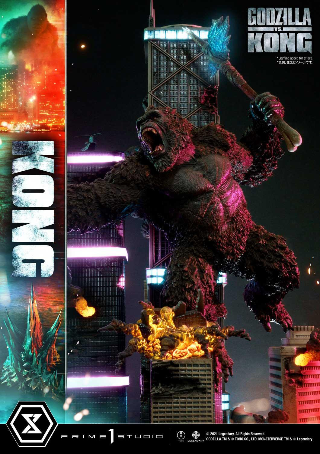 Godzilla vs. Kong - Gojira - King Kong - Diorama - Ultimate Diorama Masterline  (UDMGVK-03) - Final Battle (Prime 1 Studio) photo 60