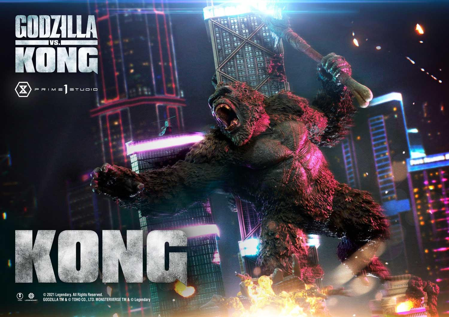 Godzilla vs. Kong - Gojira - King Kong - Diorama - Ultimate Diorama Masterline  (UDMGVK-03) - Final Battle (Prime 1 Studio) photo 61