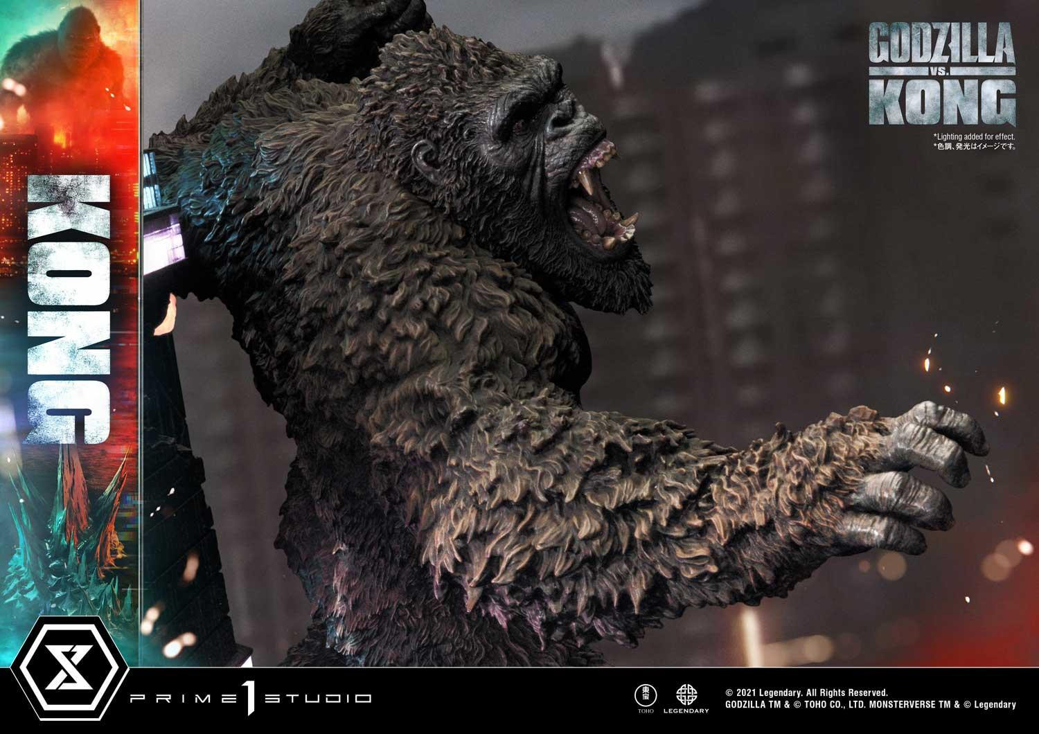 Godzilla vs. Kong - Gojira - King Kong - Diorama - Ultimate Diorama Masterline  (UDMGVK-03) - Final Battle (Prime 1 Studio) photo 62
