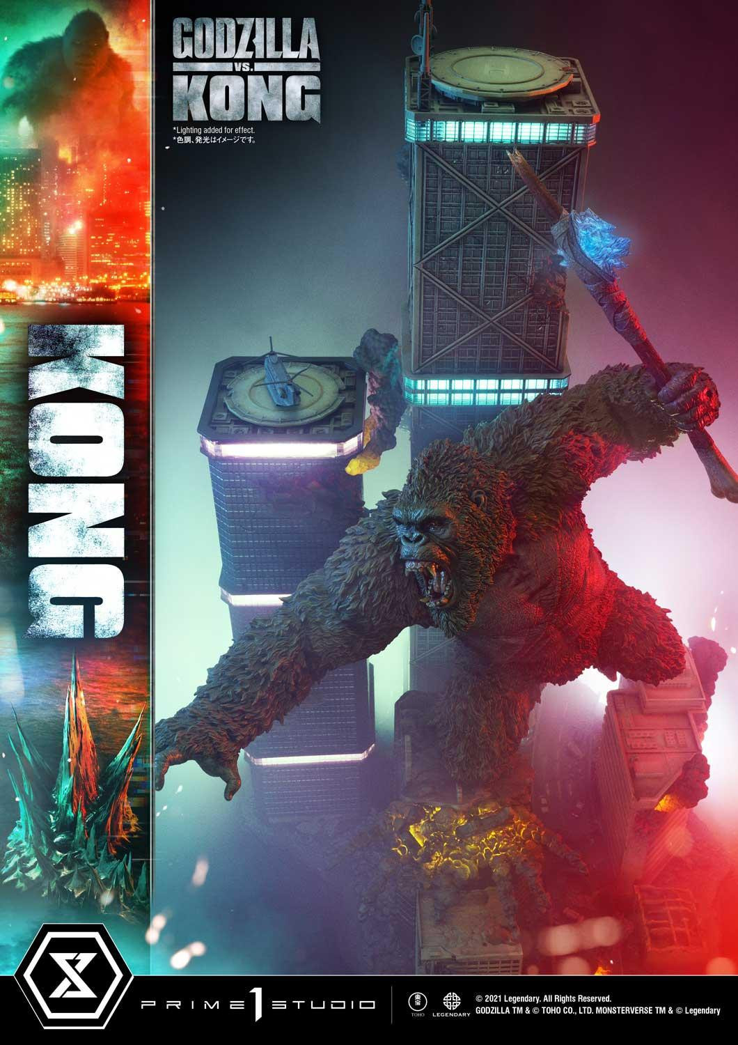 Godzilla vs. Kong - Gojira - King Kong - Diorama - Ultimate Diorama Masterline  (UDMGVK-03) - Final Battle (Prime 1 Studio) photo 64