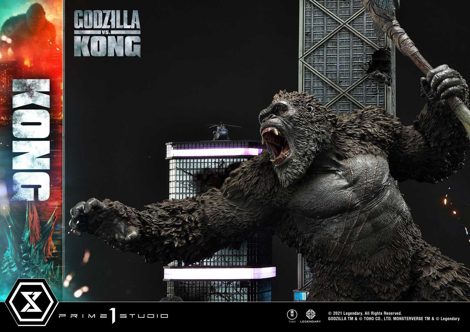 Godzilla vs. Kong - Gojira - King Kong - Diorama - Ultimate Diorama Masterline  (UDMGVK-03) - Final Battle (Prime 1 Studio) photo 65
