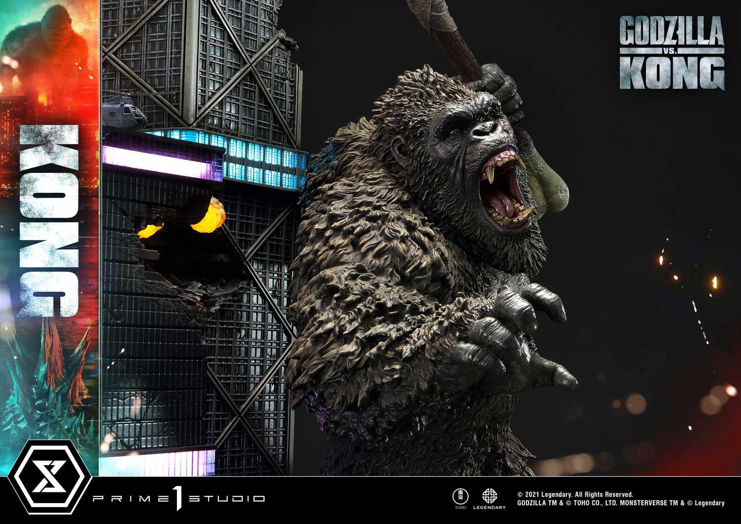 Godzilla vs. Kong - Gojira - King Kong - Diorama - Ultimate Diorama Masterline  (UDMGVK-03) - Final Battle (Prime 1 Studio) photo 66