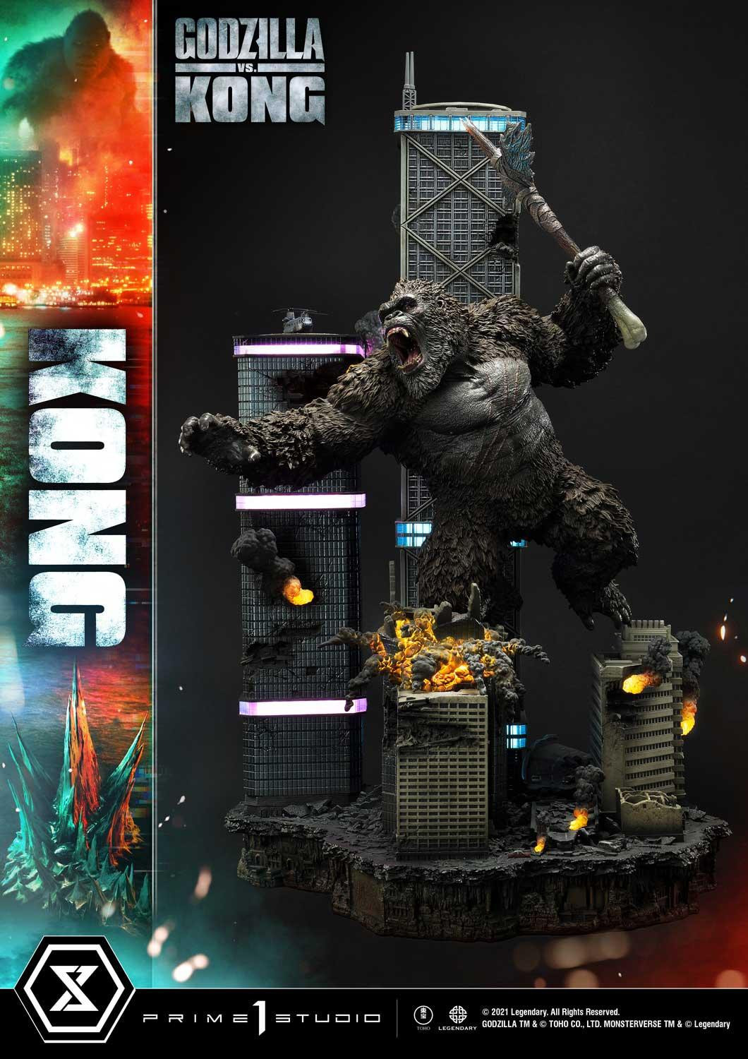 Godzilla vs. Kong - Gojira - King Kong - Diorama - Ultimate Diorama Masterline  (UDMGVK-03) - Final Battle (Prime 1 Studio) photo 71