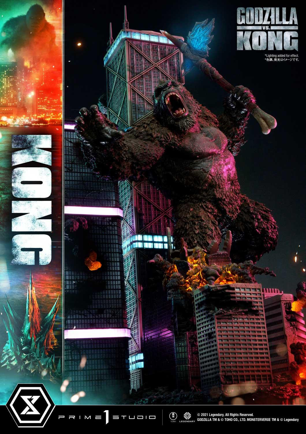 Godzilla vs. Kong - Gojira - King Kong - Diorama - Ultimate Diorama Masterline  (UDMGVK-03) - Final Battle (Prime 1 Studio) photo 75
